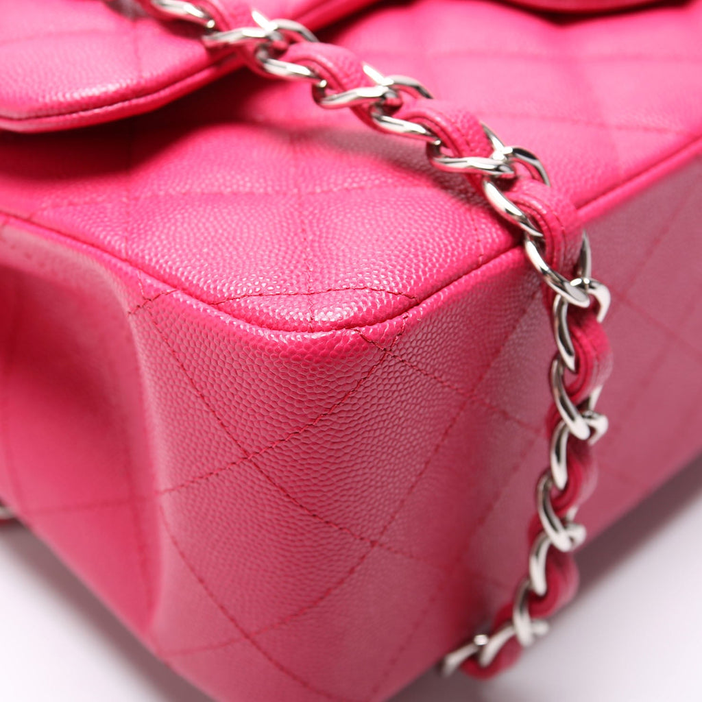 Chanel Classic Flap Jumbo Caviar RFID Pink