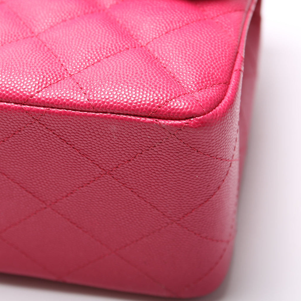 Chanel Classic Flap Jumbo Caviar RFID Pink