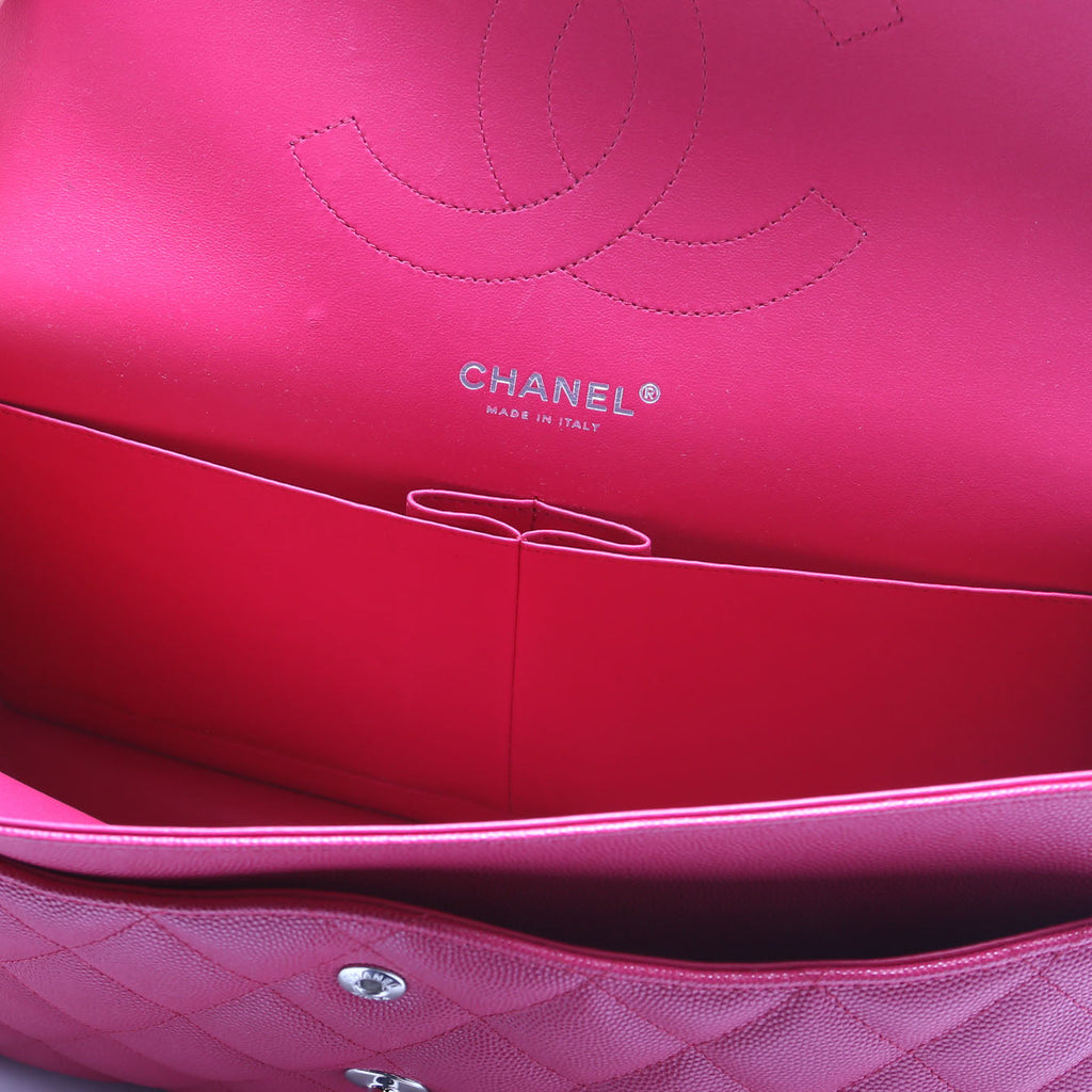 Chanel Classic Flap Jumbo Caviar RFID Pink