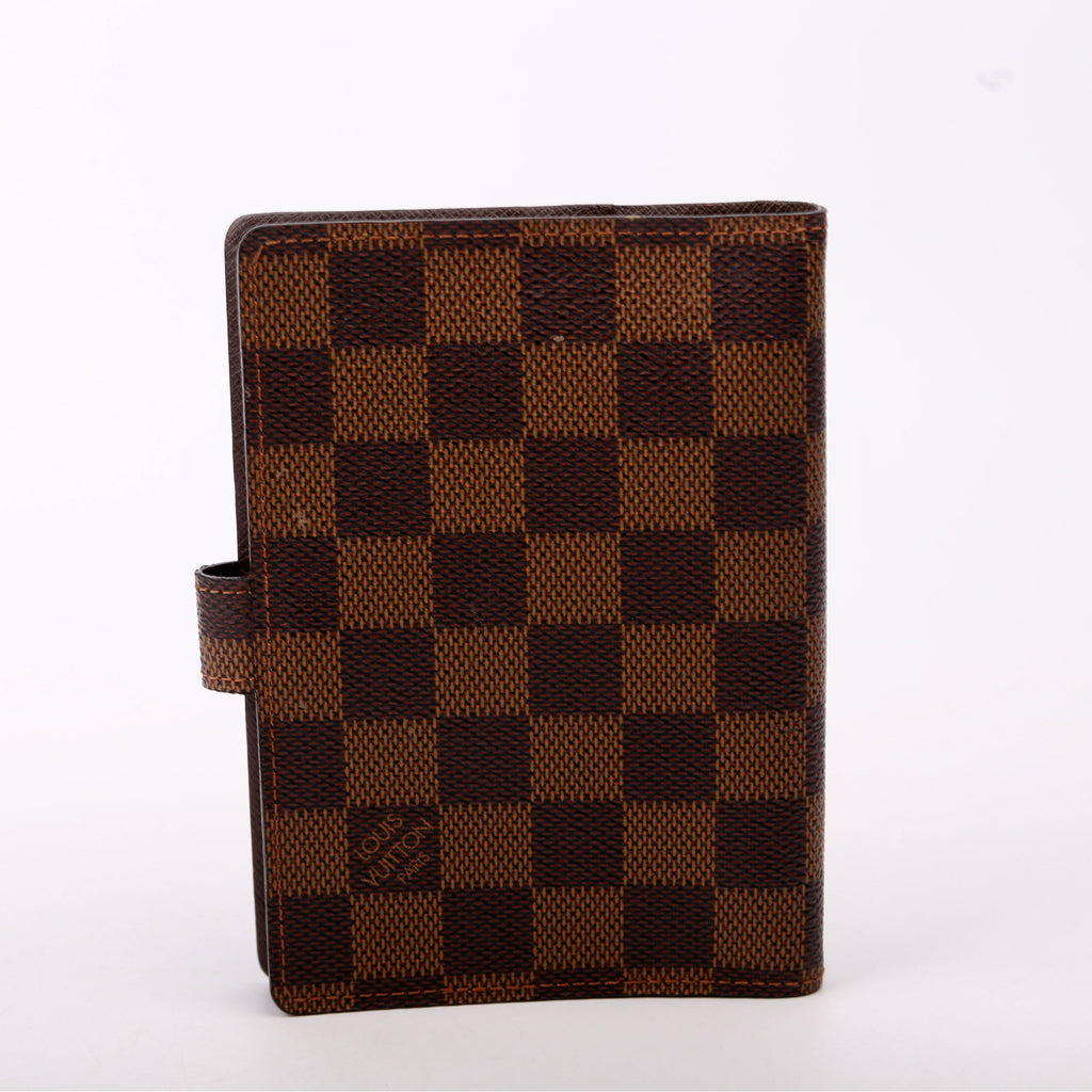 Louis Vuitton Agenda Small Ring Damier Ebene