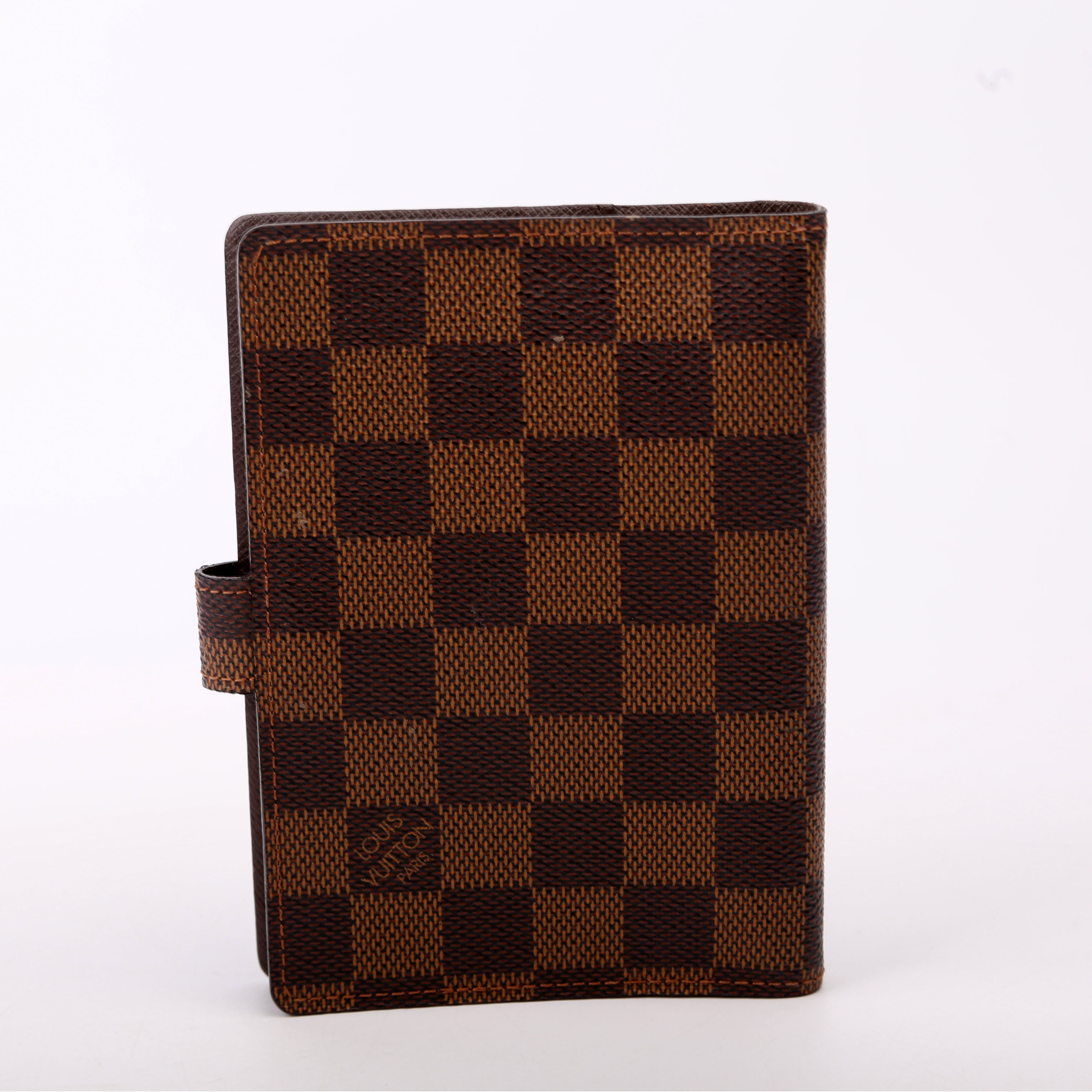 Louis Vuitton Agenda Small Ring Damier Ebene