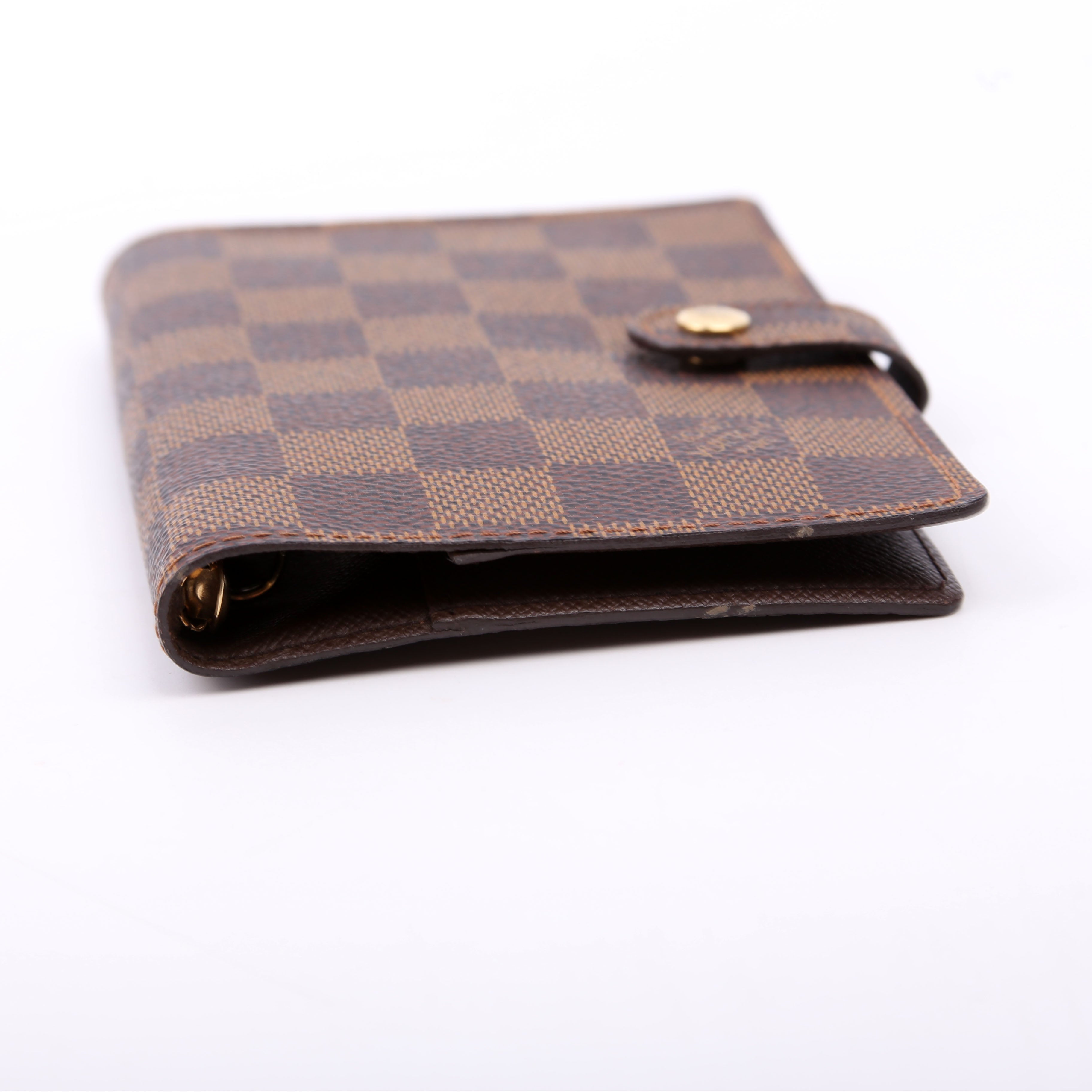 Louis Vuitton Agenda Small Ring Damier Ebene