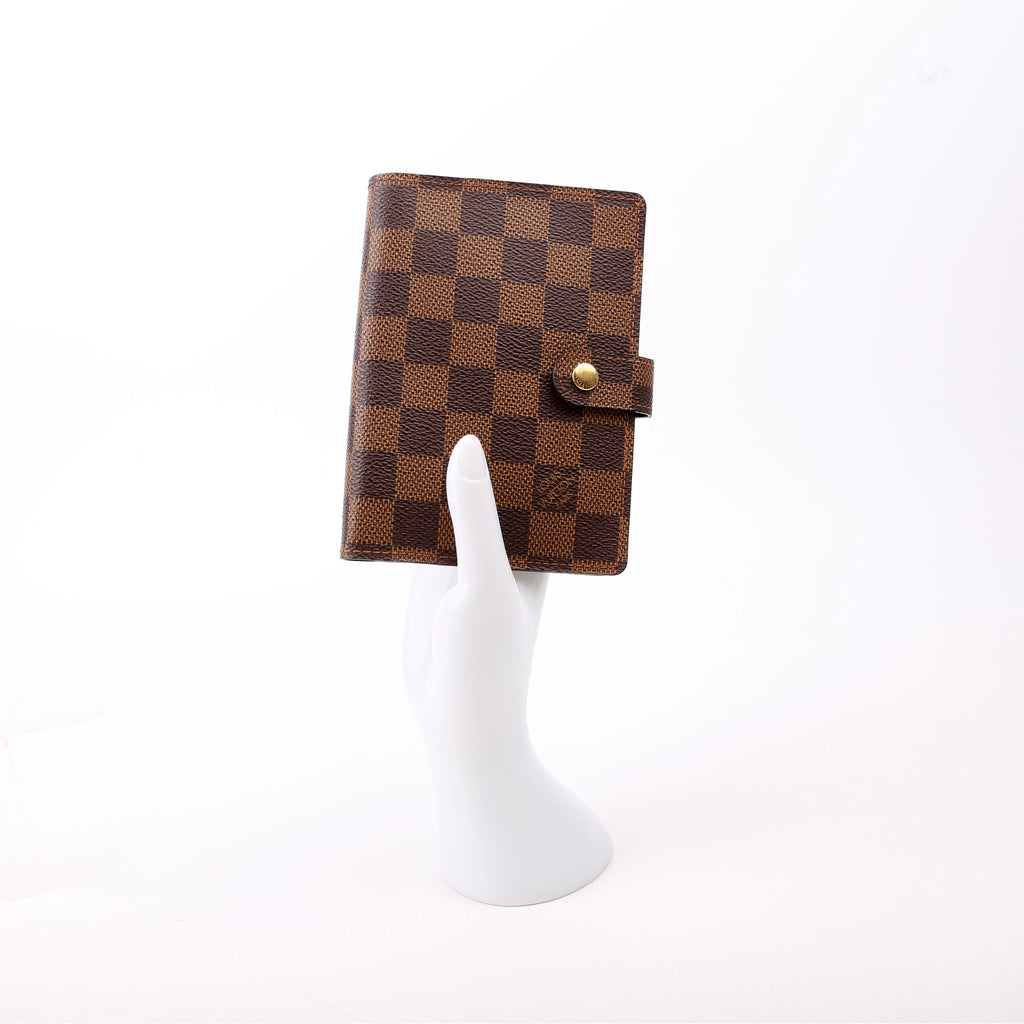 Louis Vuitton Agenda Small Ring Damier Ebene