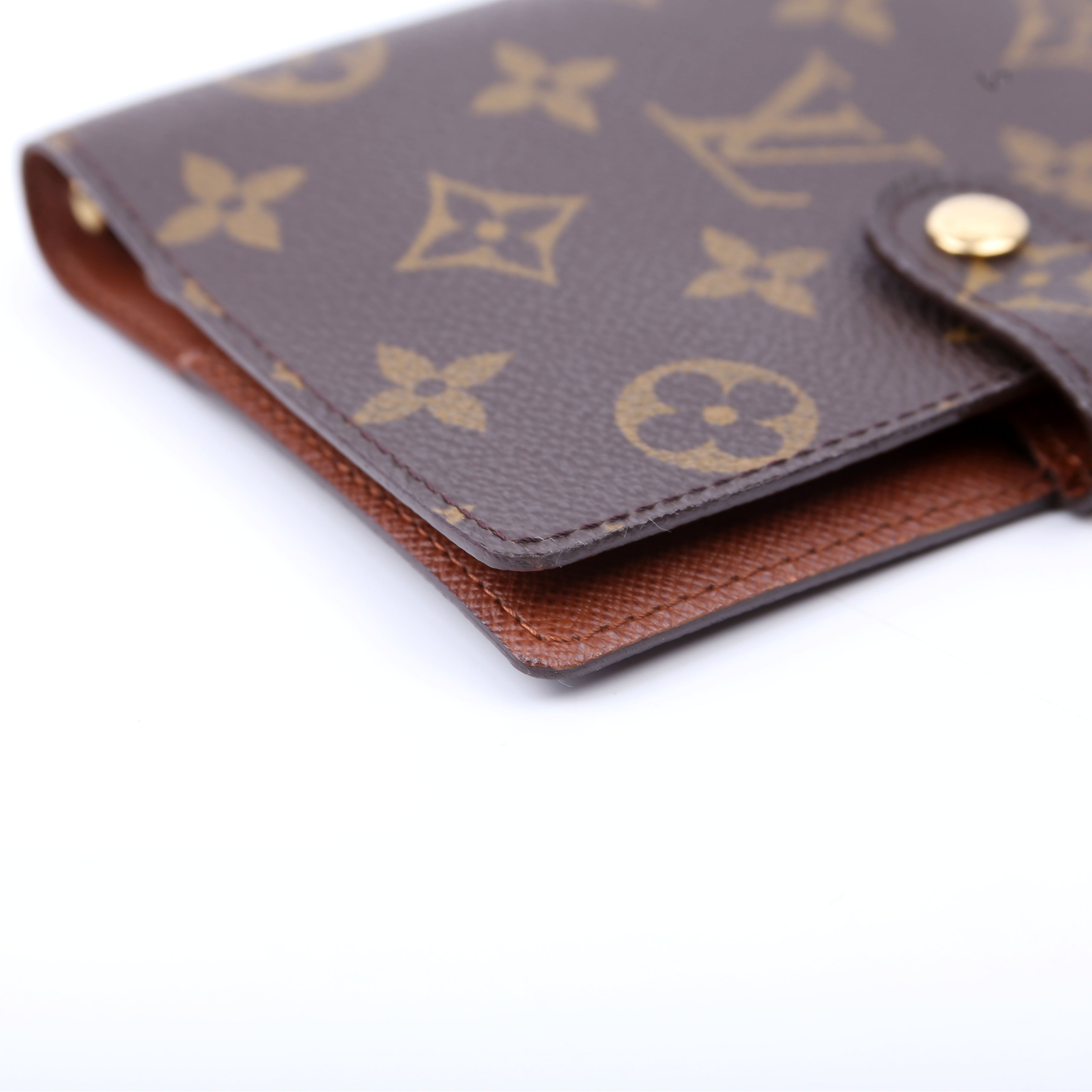 Louis Vuitton Agenda Small Ring Monogram