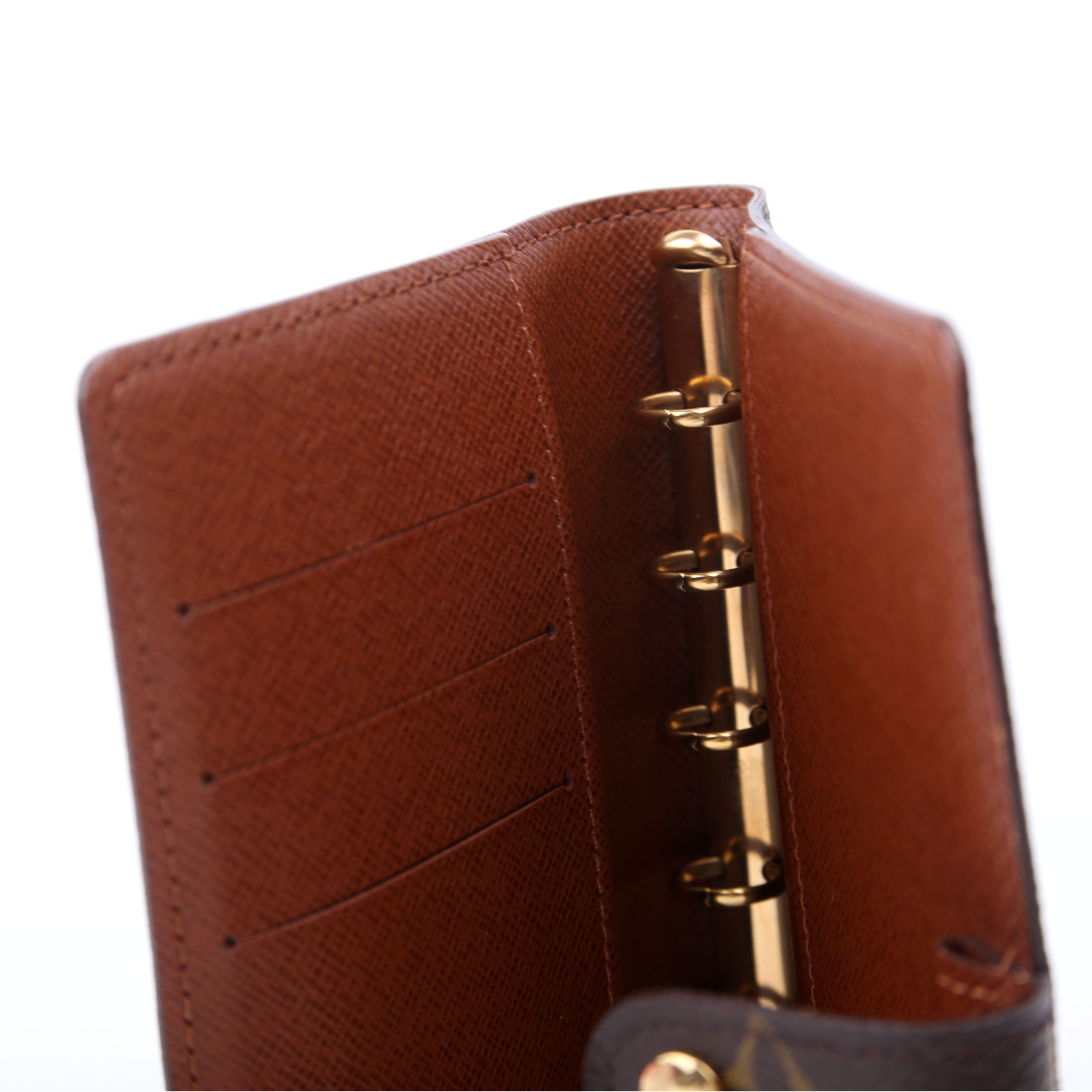 Louis Vuitton Agenda Small Ring Monogram