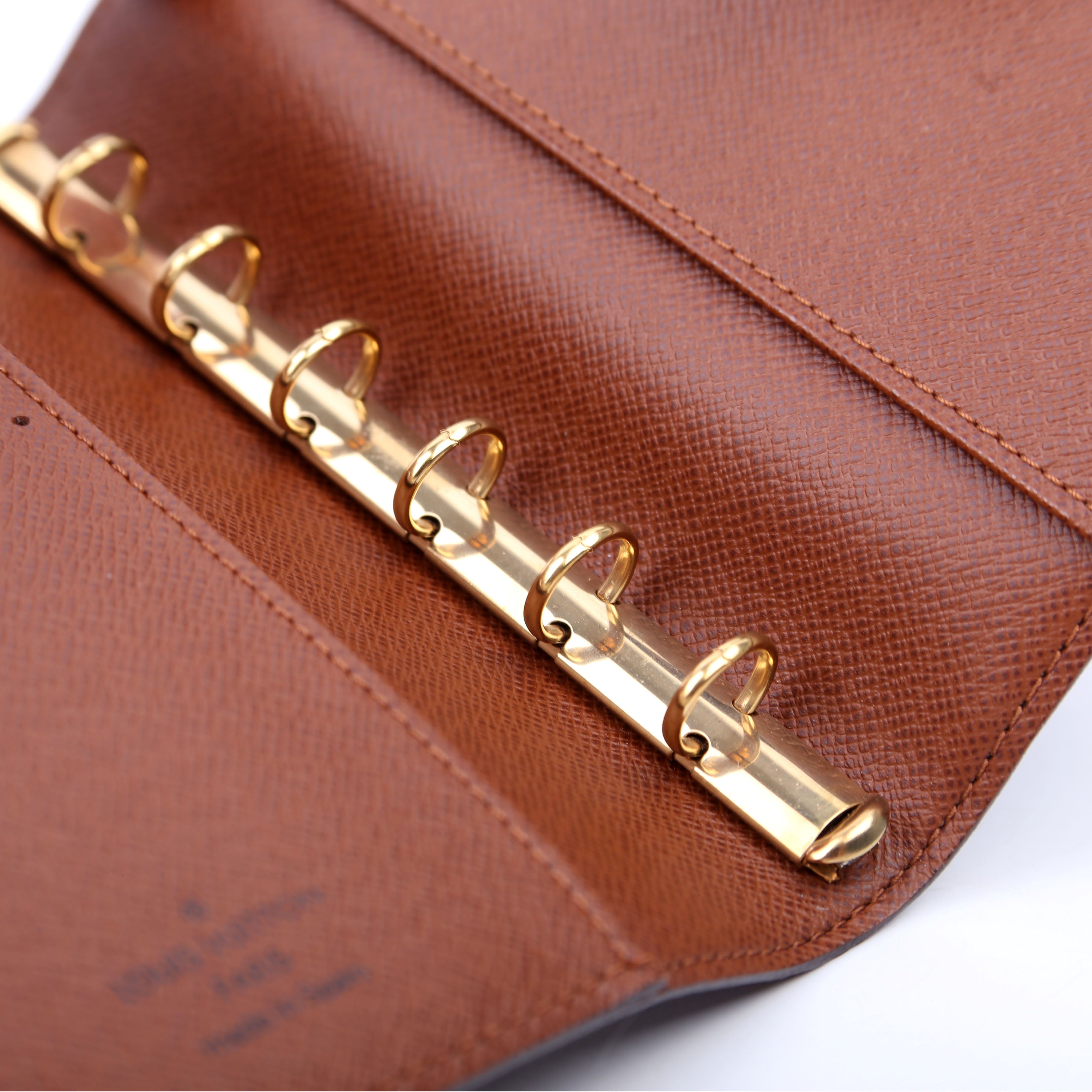 Louis Vuitton Agenda Small Ring Monogram