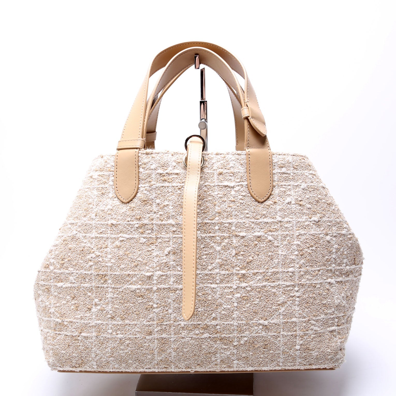Christian Dior Toujours Medium Tweed Beige