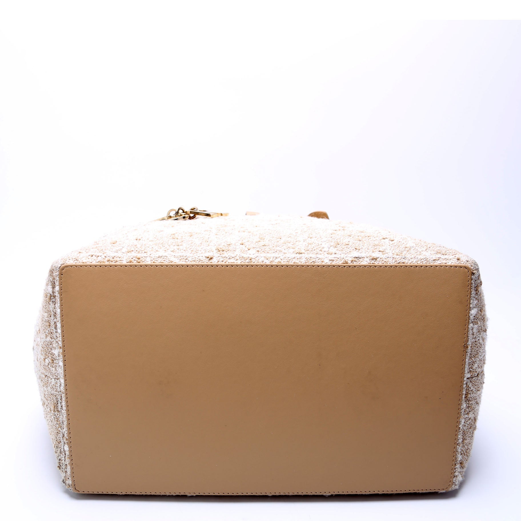 Christian Dior Toujours Medium Tweed Beige