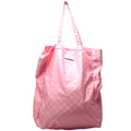 Gucci 281487 Fold Over Shopping Tote Nylon Pink