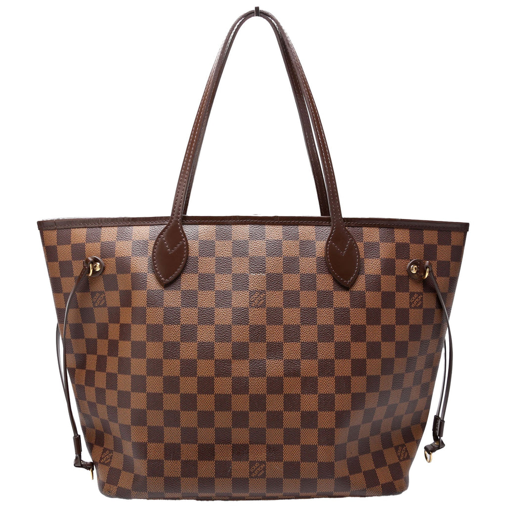 Louis Vuitton Neverfull MM Damier Ebene Red