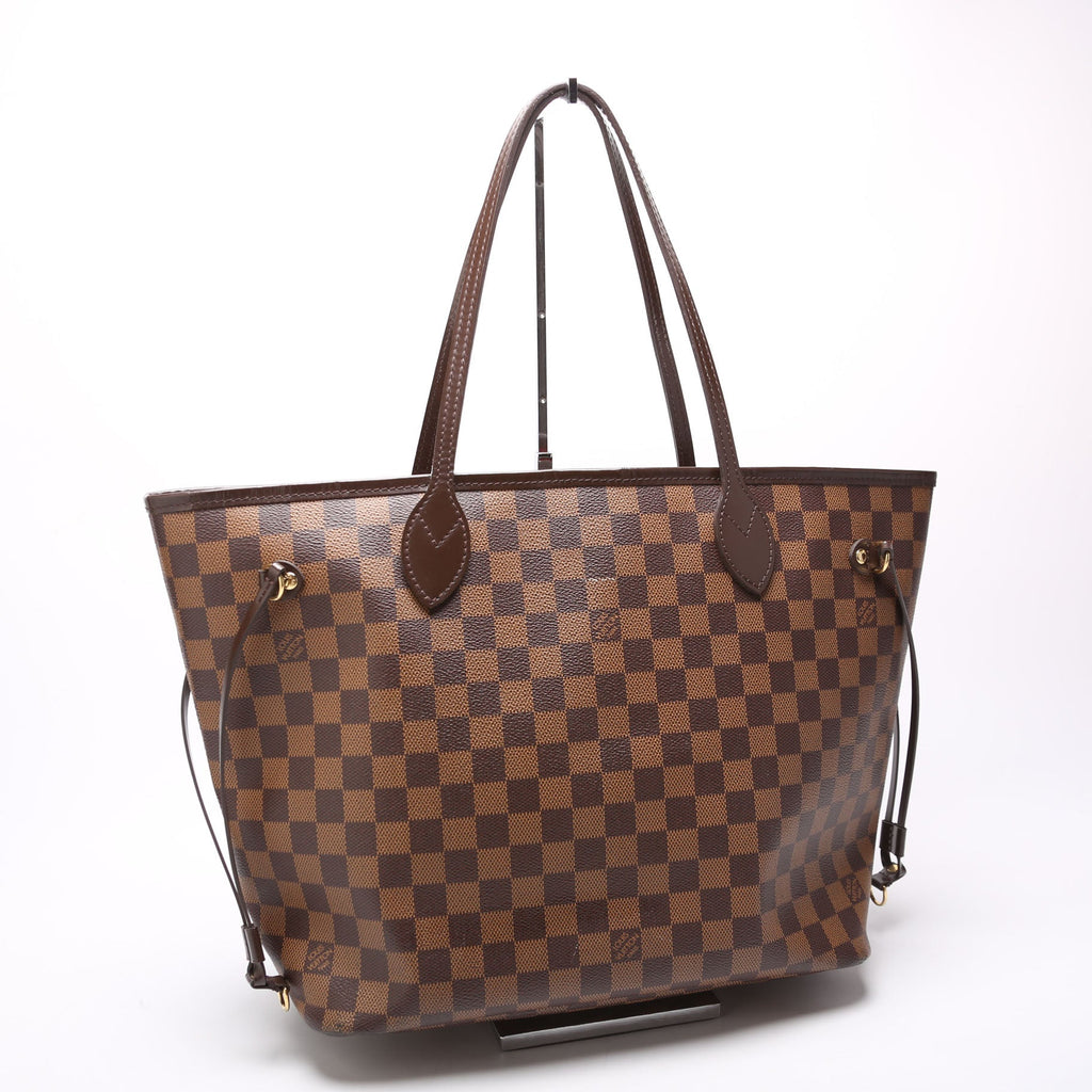 Louis Vuitton Neverfull MM Damier Ebene Red