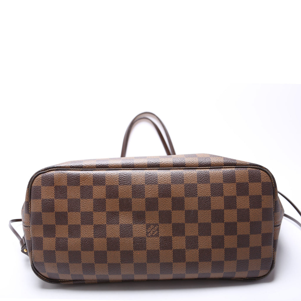 Louis Vuitton Neverfull MM Damier Ebene Red