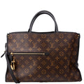 Louis Vuitton Popincourt NM MM Monogram Black