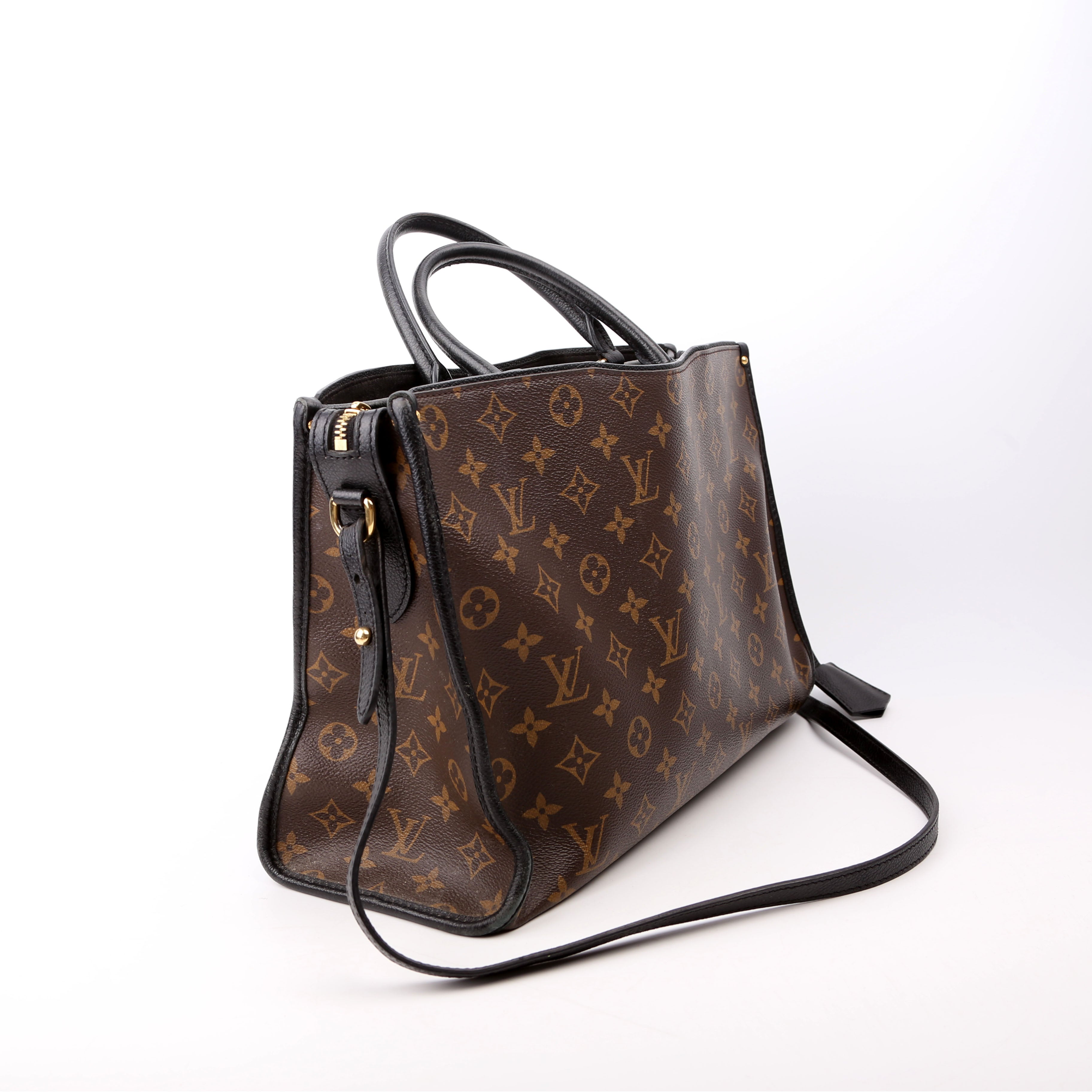 Louis Vuitton Popincourt NM MM Monogram Black