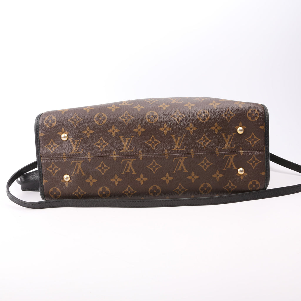 Louis Vuitton Popincourt NM MM Monogram Black
