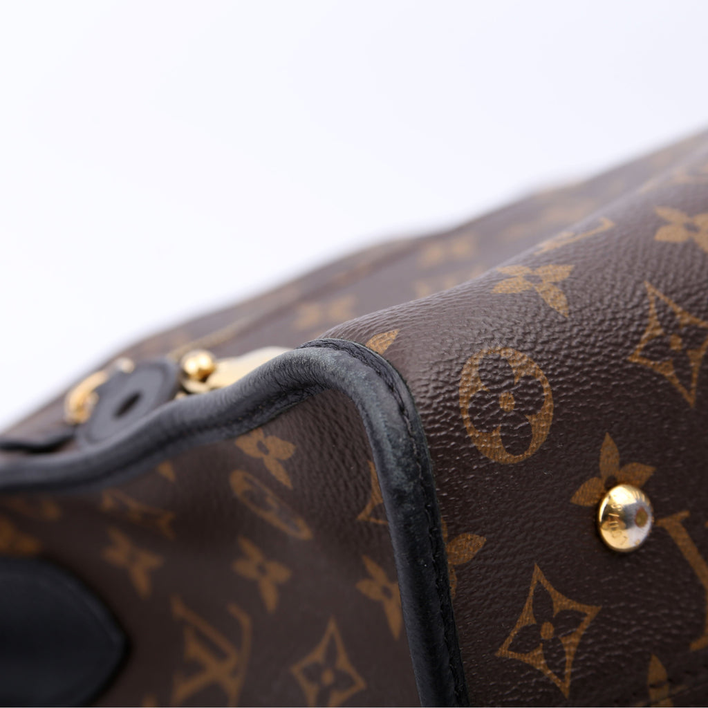 Louis Vuitton Popincourt NM MM Monogram Black