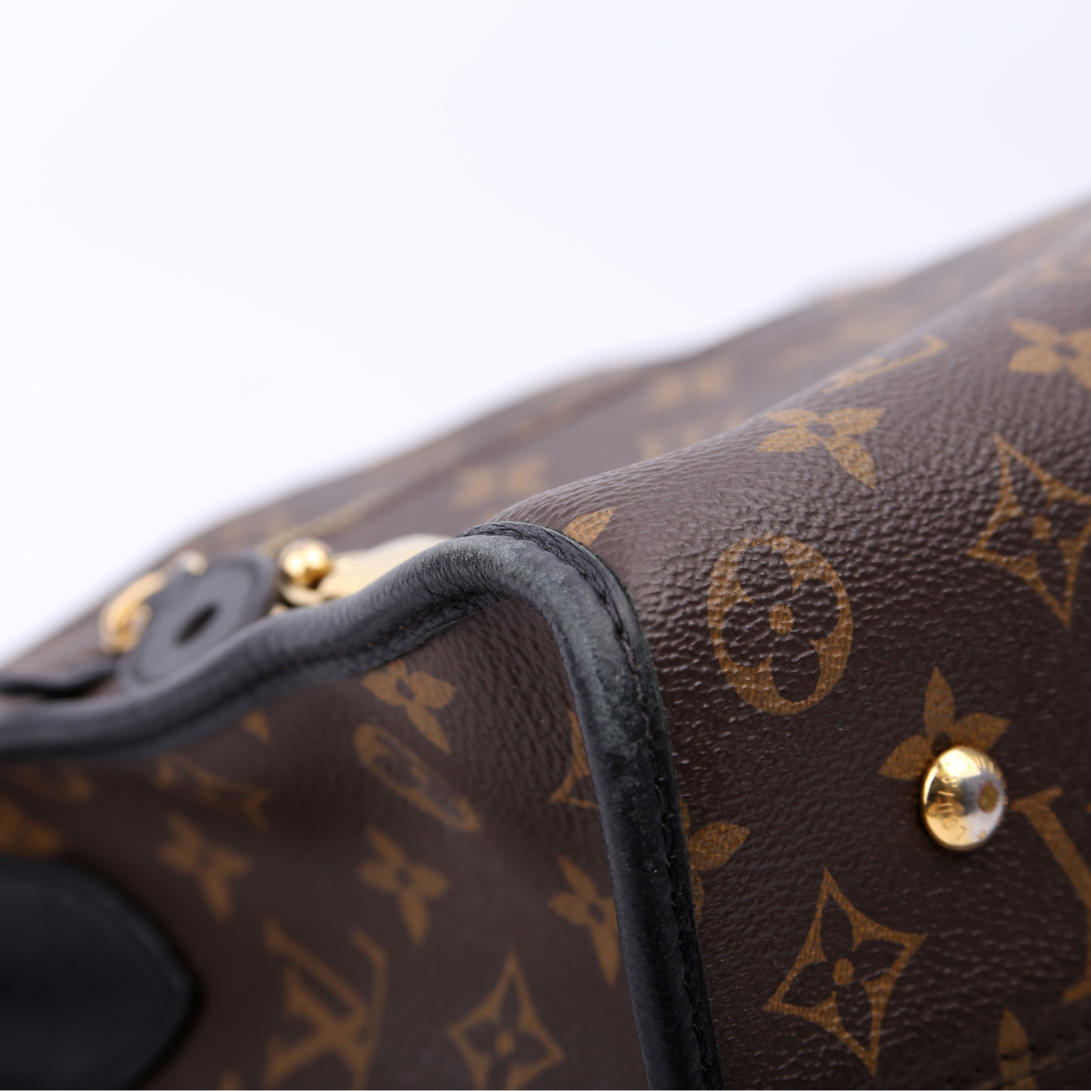 Louis Vuitton Popincourt NM MM Monogram Black