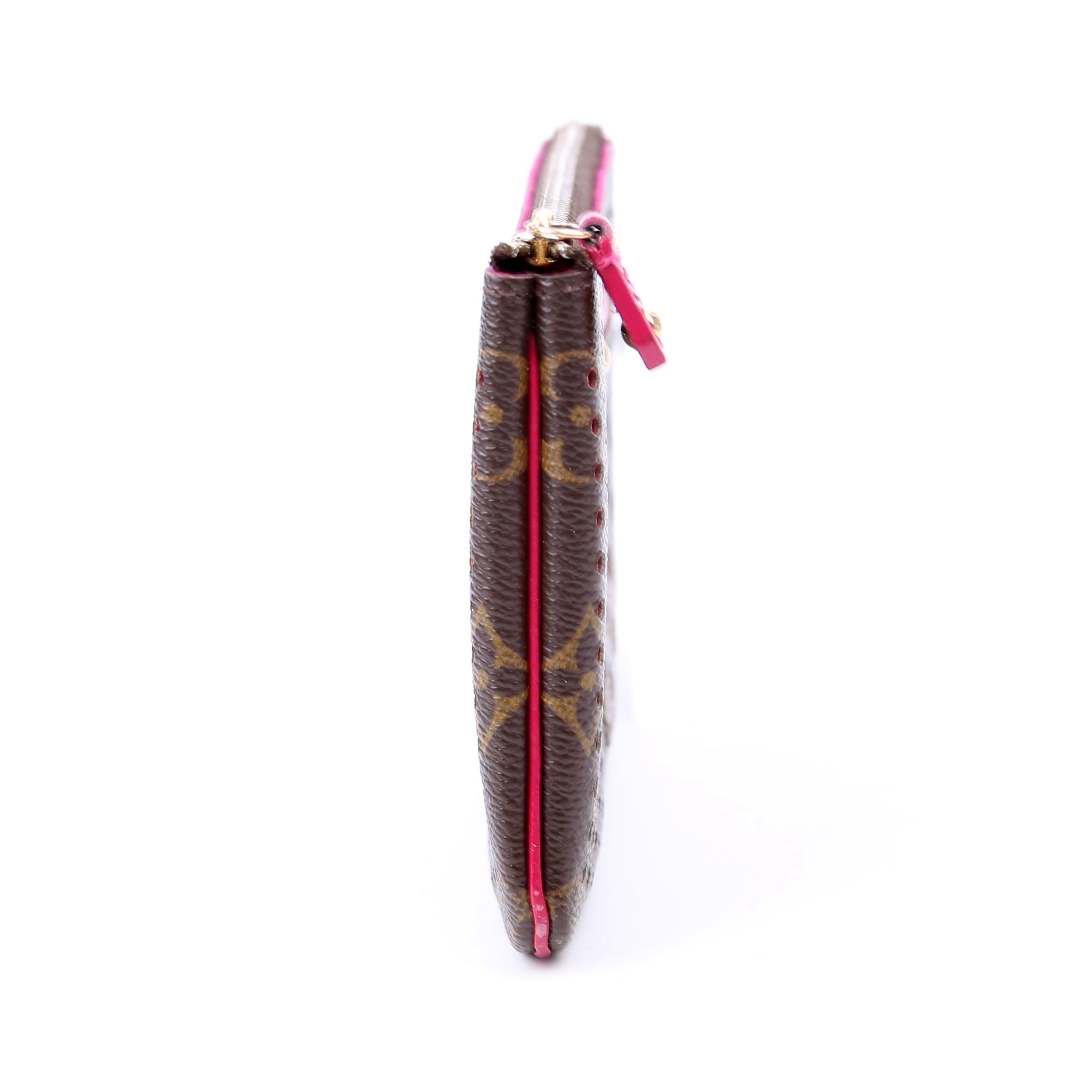 Louis Vuitton Pochette Plat Monogram Perforated Berry