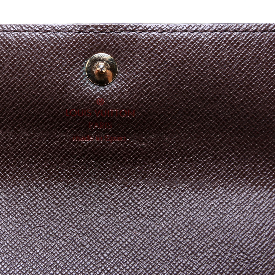 Louis Vuitton Alexandra Wallet Damier Ebene