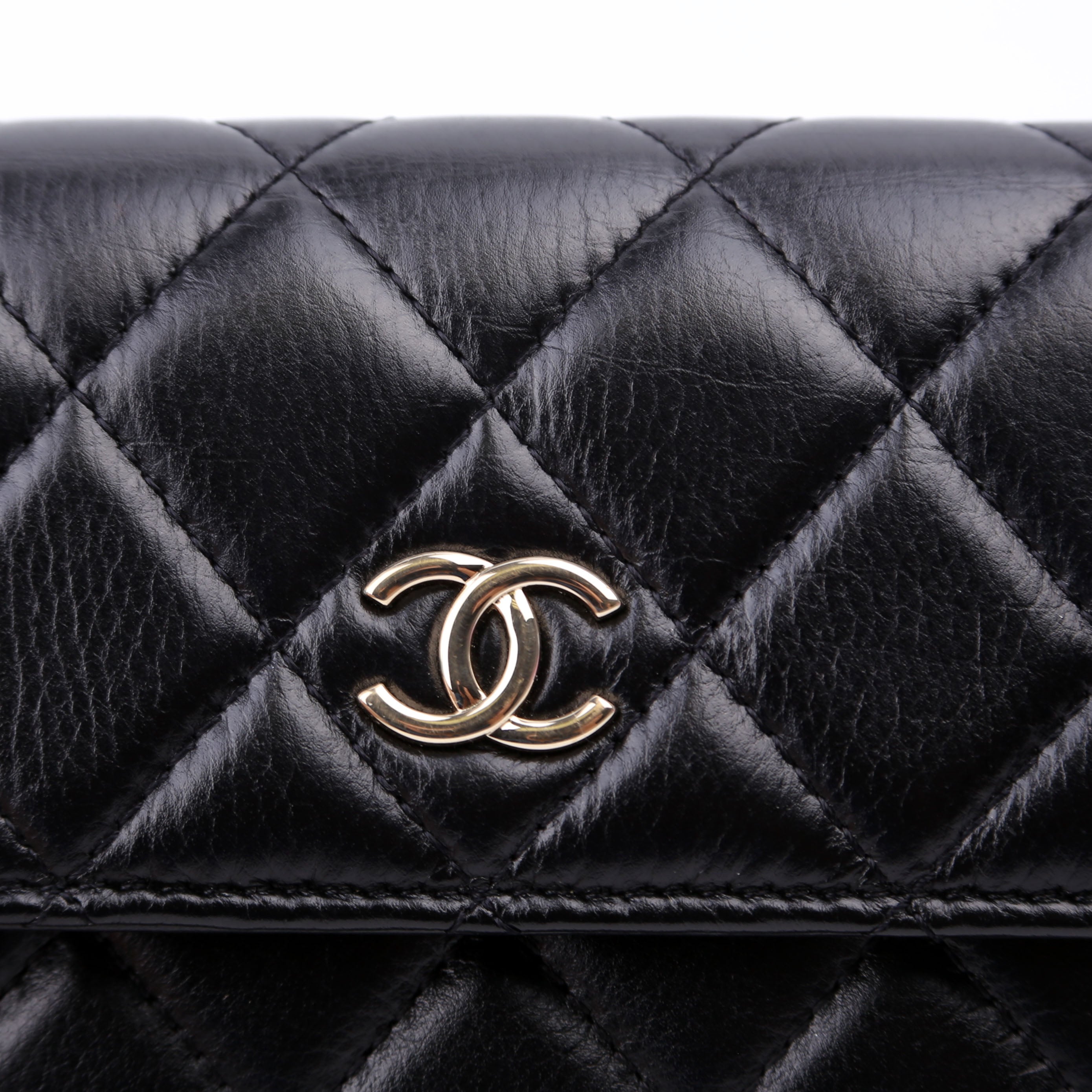 Chanel Maxi Pearls WOC Lambskin 30M Black