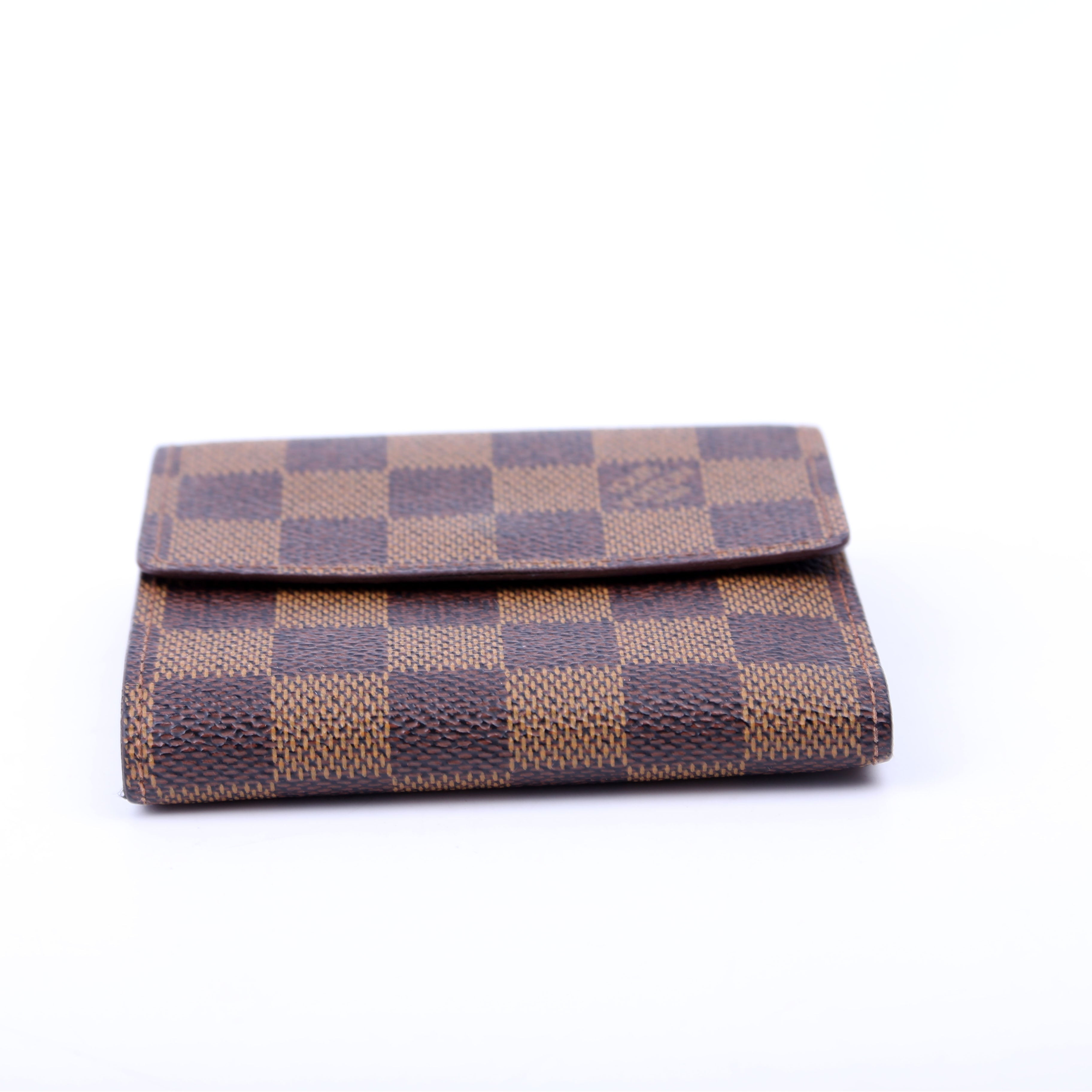 Louis Vuitton Elise Wallet Damier Ebene