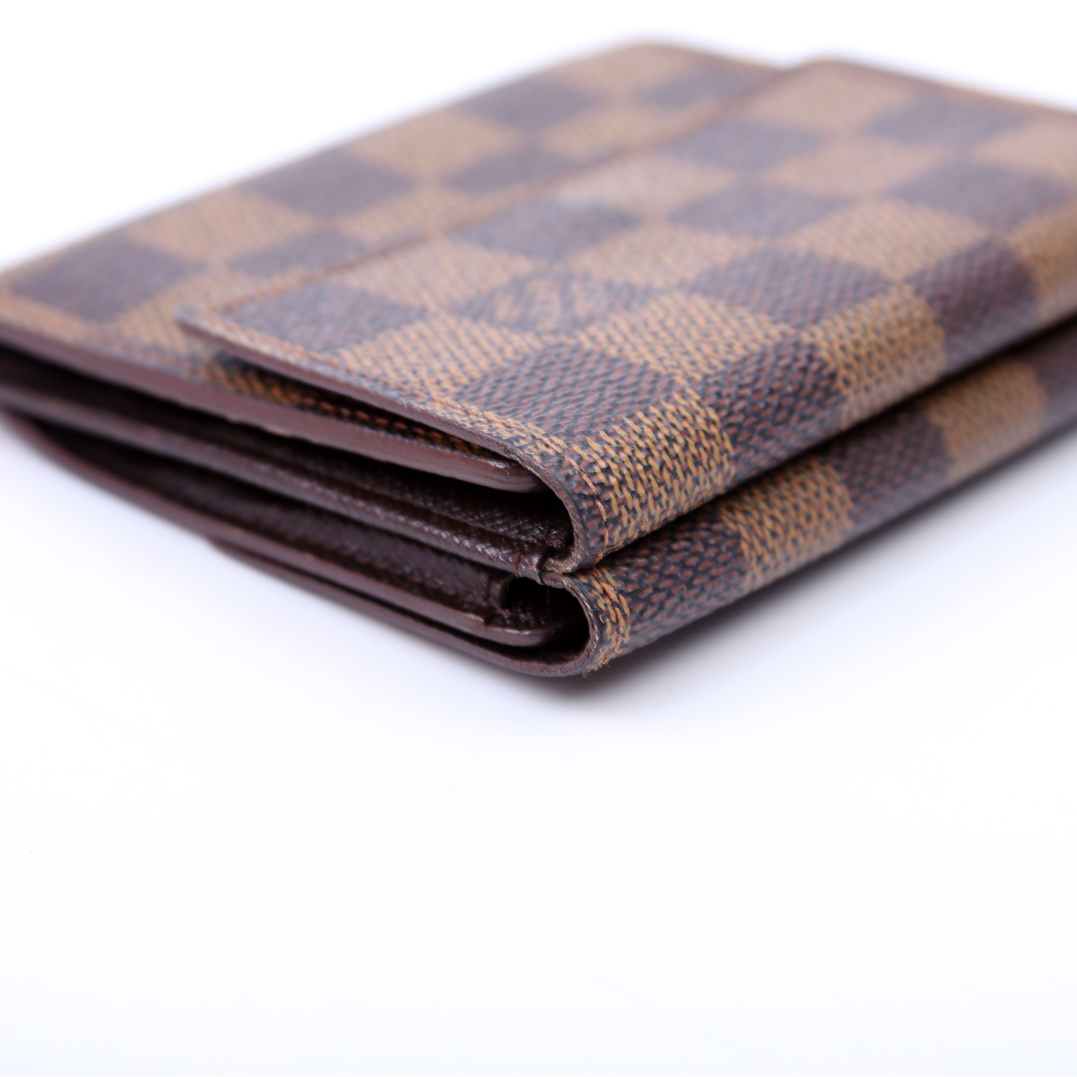 Louis Vuitton Elise Wallet Damier Ebene