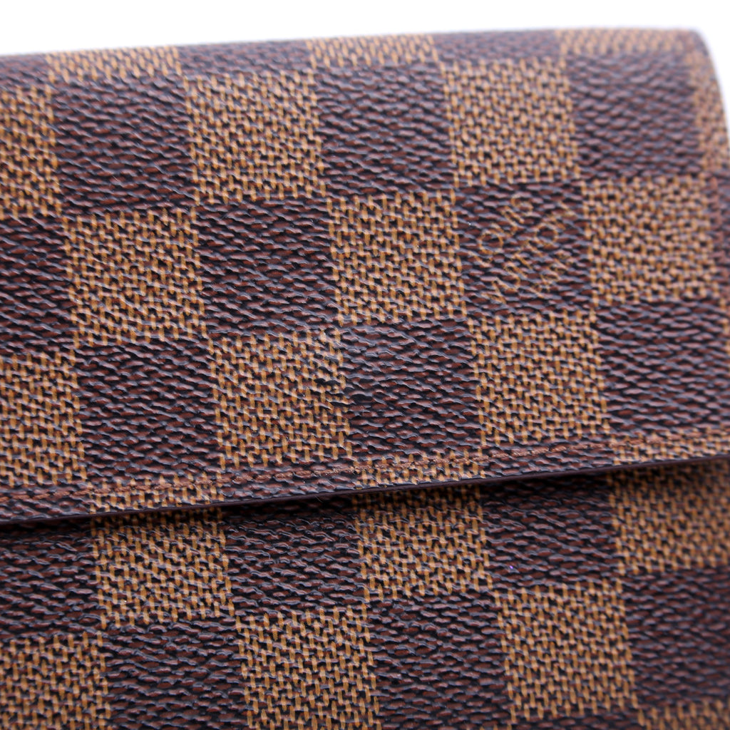 Louis Vuitton Elise Wallet Damier Ebene