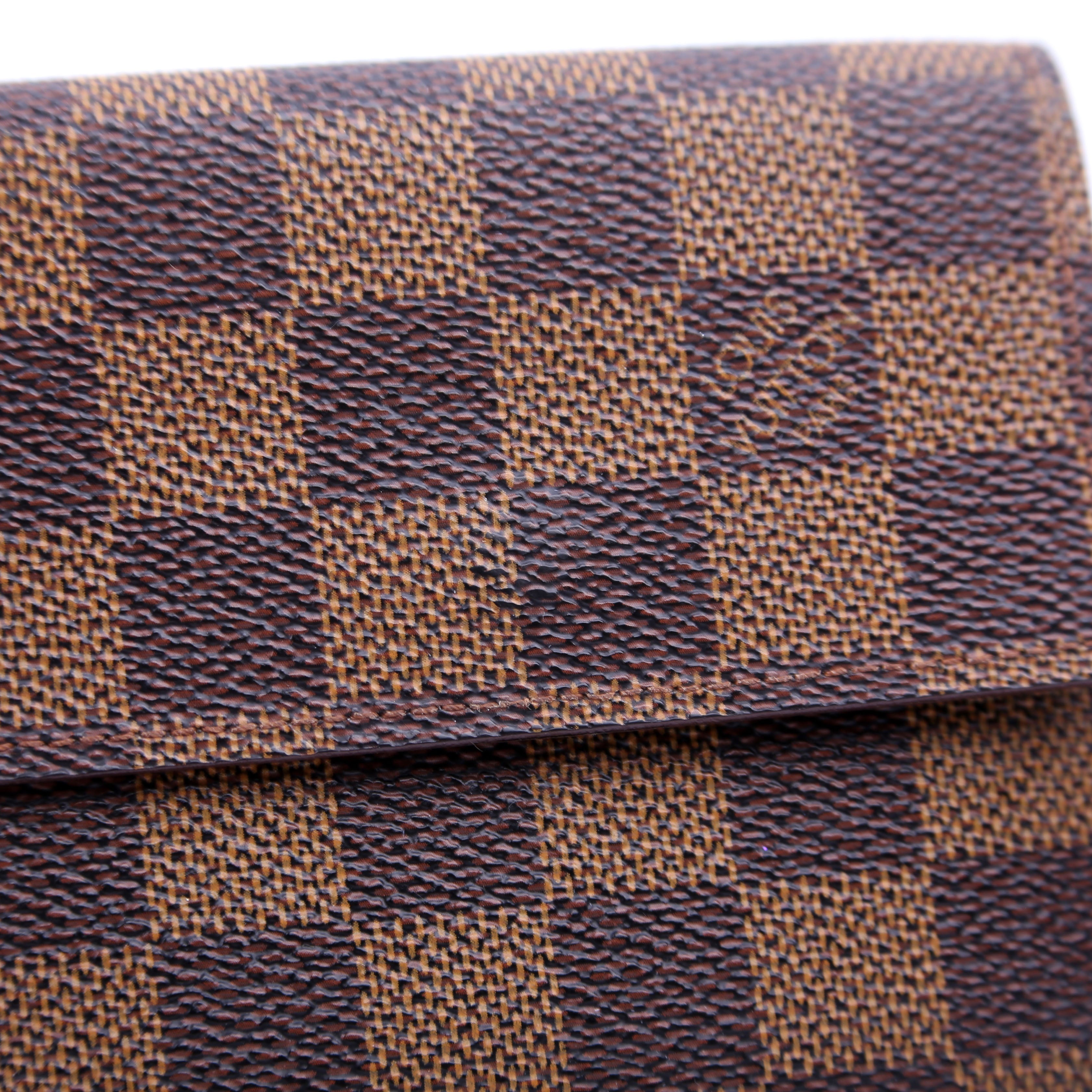 Louis Vuitton Elise Wallet Damier Ebene