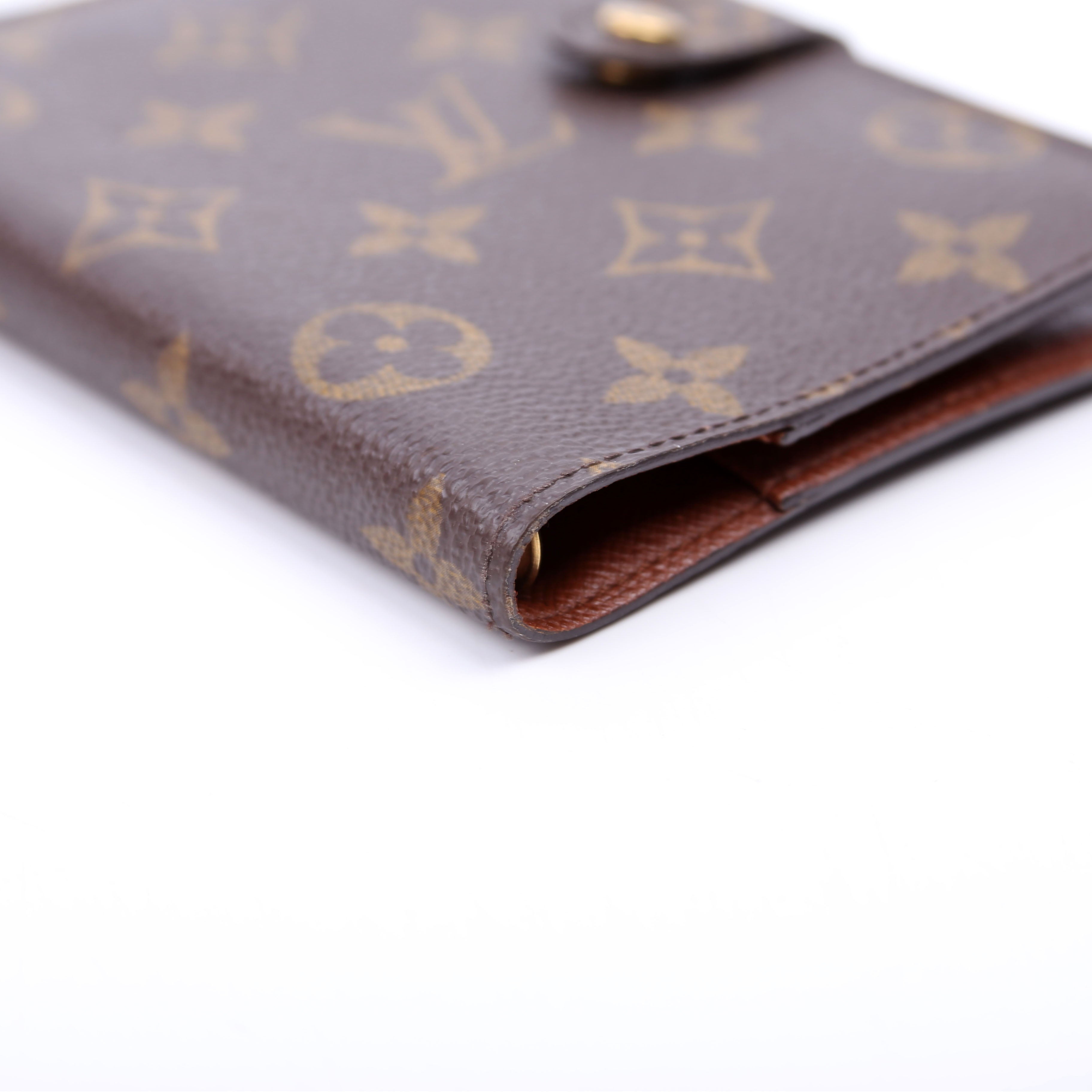 Louis Vuitton Agenda Small Ring Monogram