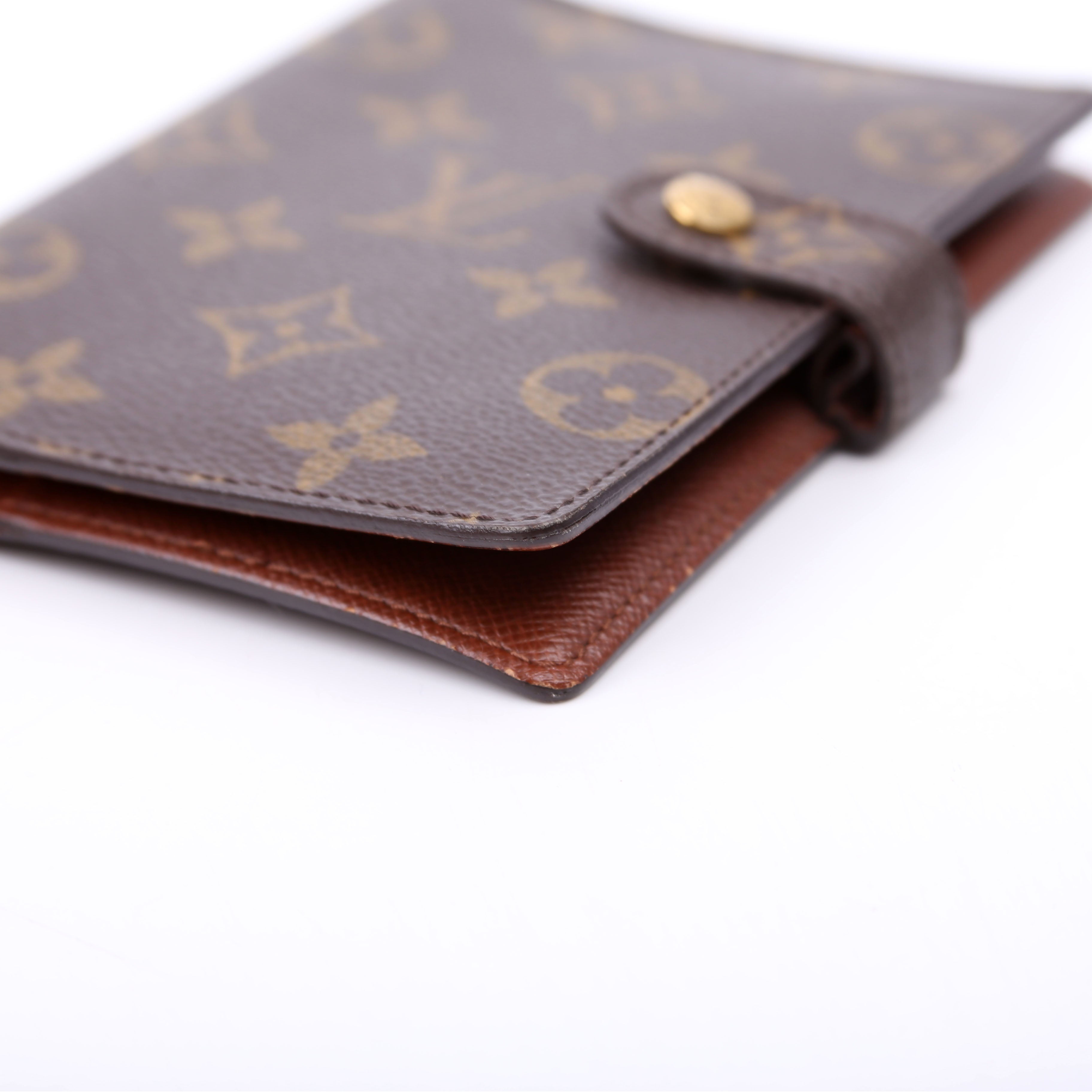 Louis Vuitton Agenda Small Ring Monogram