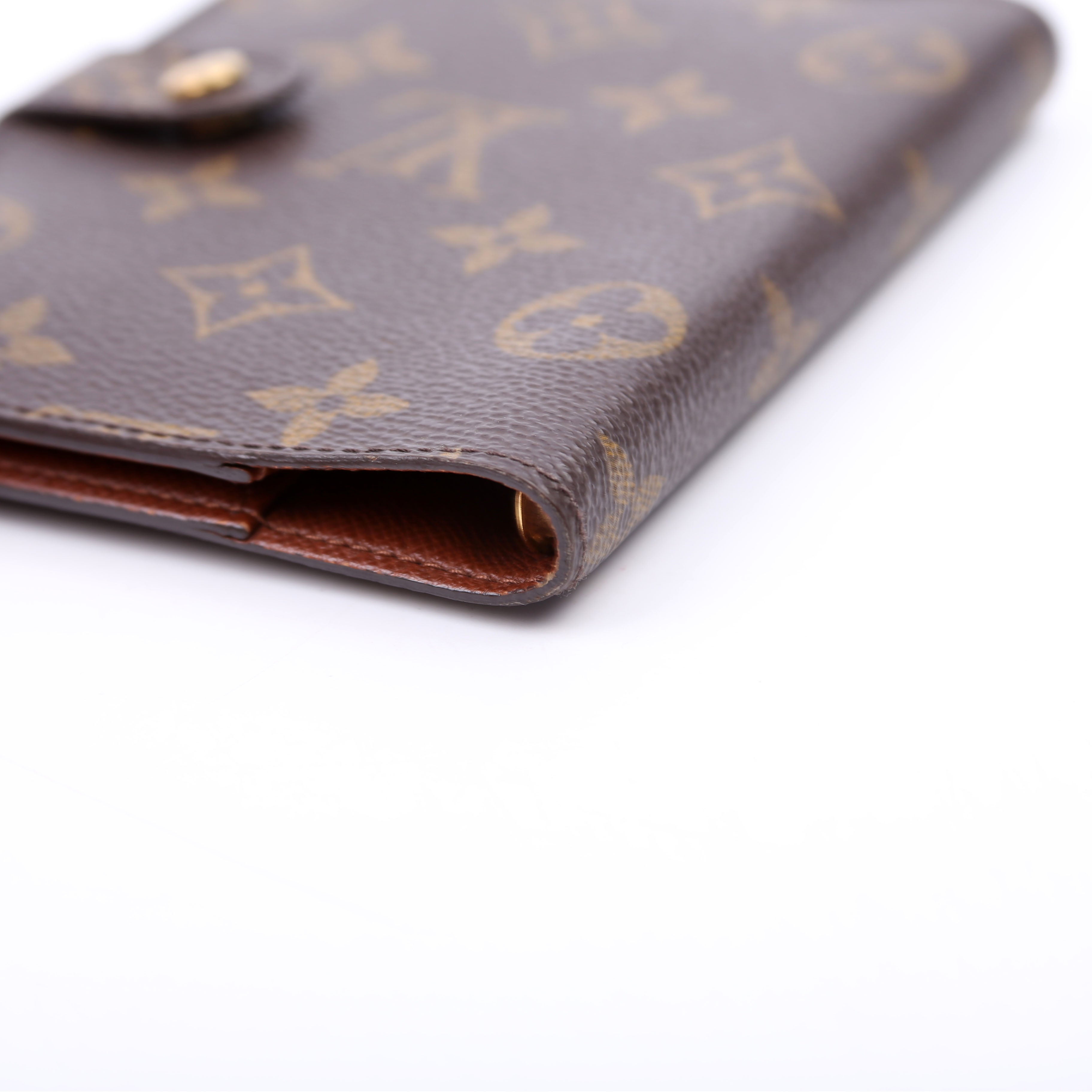 Louis Vuitton Agenda Small Ring Monogram