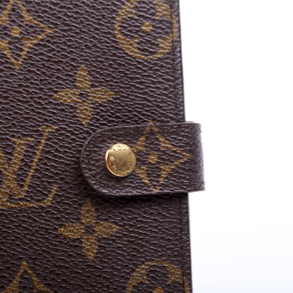 Louis Vuitton Agenda Small Ring Monogram