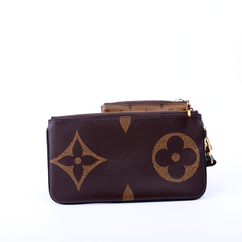 Louis Vuitton Trio Pochette Reverse Monogram