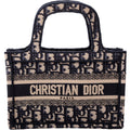 Christian Dior Book Tote Mini Navy