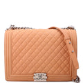 Chanel Boy Flap Large Caviar 16-20M Peach