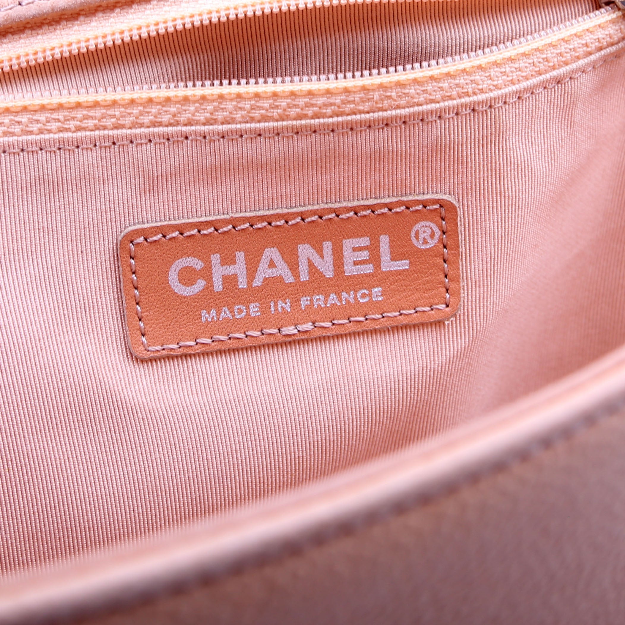 Chanel Boy Flap Large Caviar 16-20M Peach