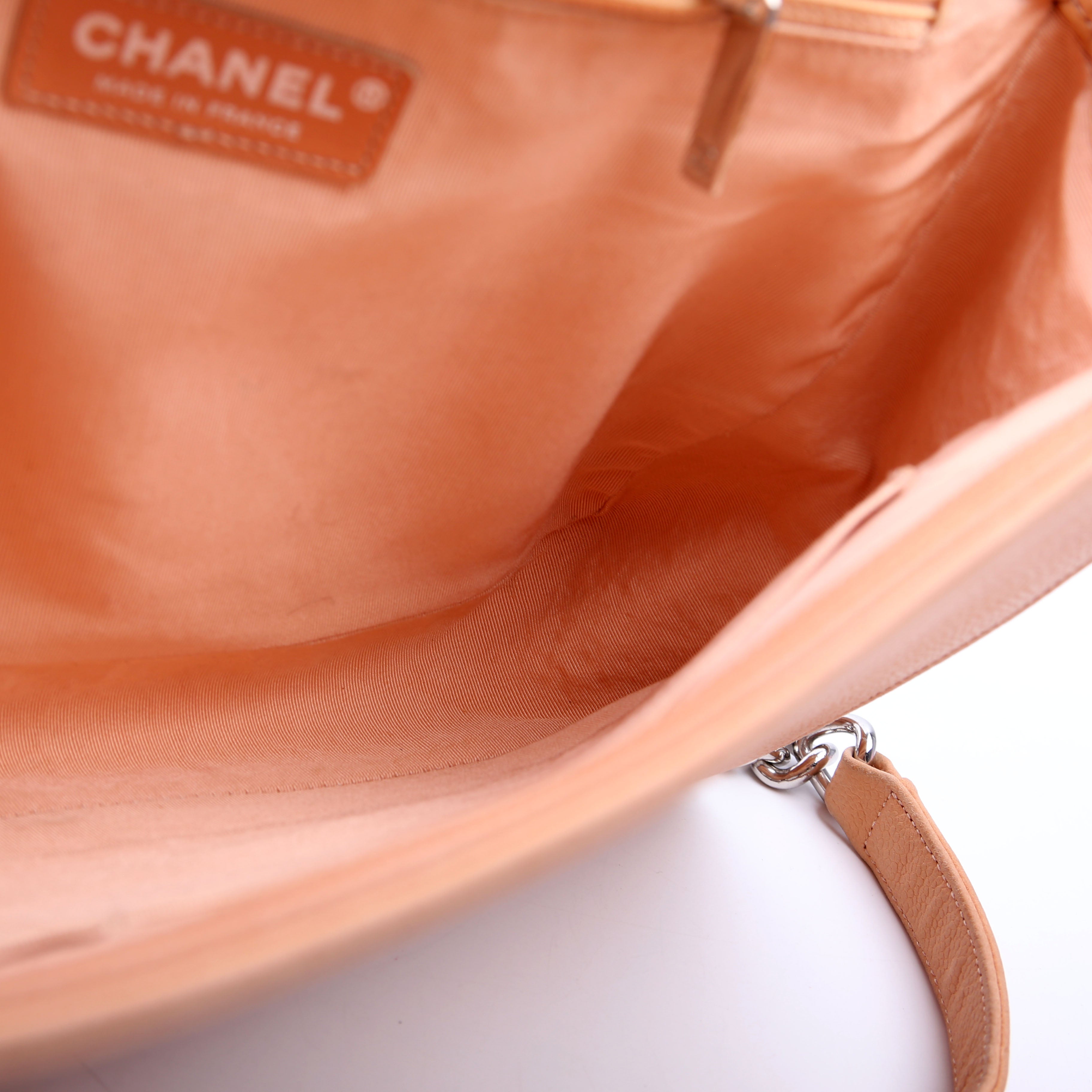 Chanel Boy Flap Large Caviar 16-20M Peach
