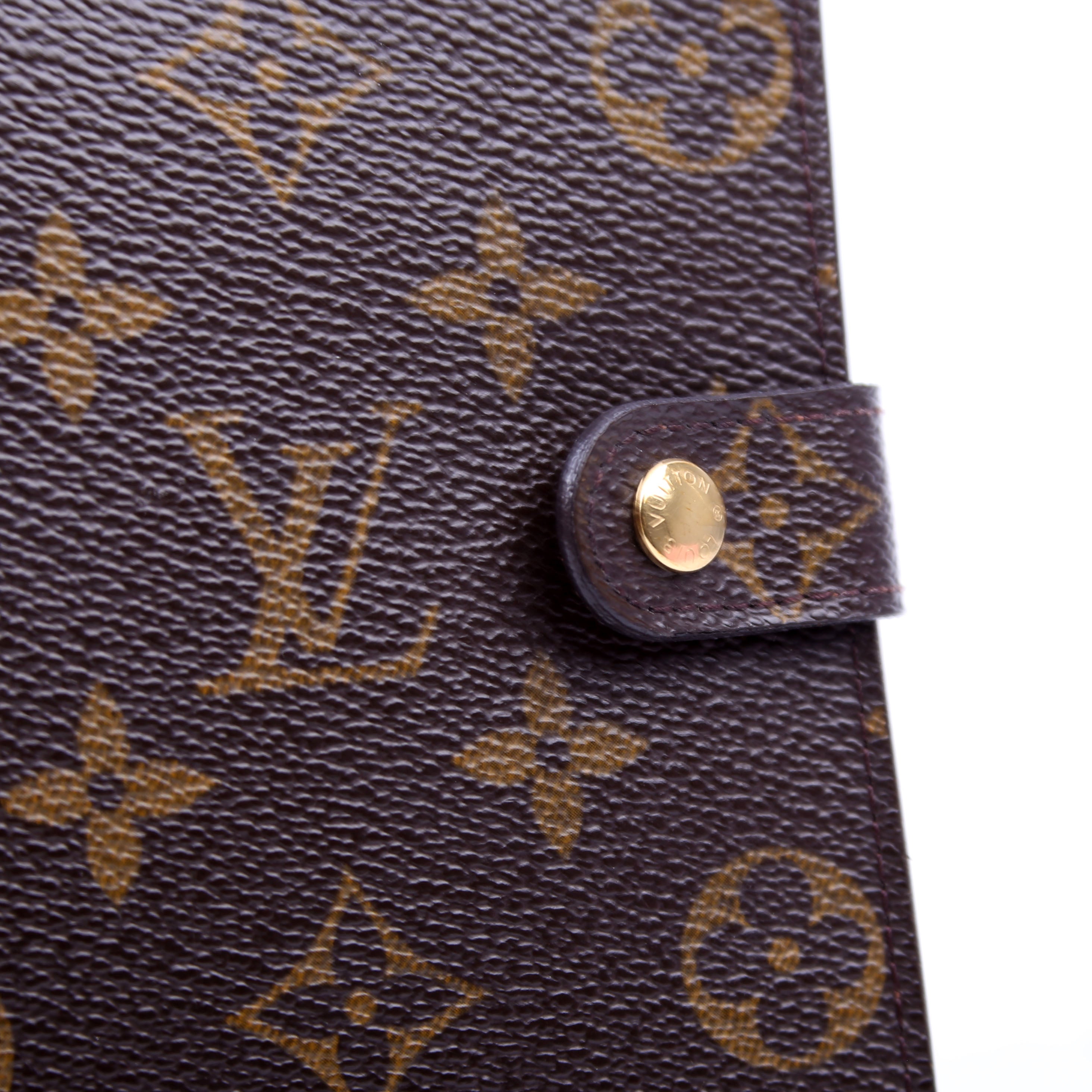 Louis Vuitton Agenda Small Ring Monogram