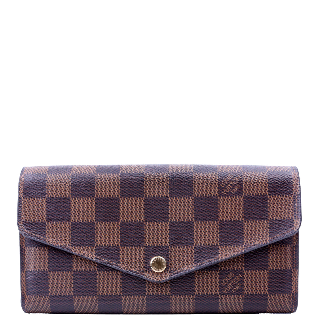 Louis Vuitton Sarah Wallet Damier Ebene Newer