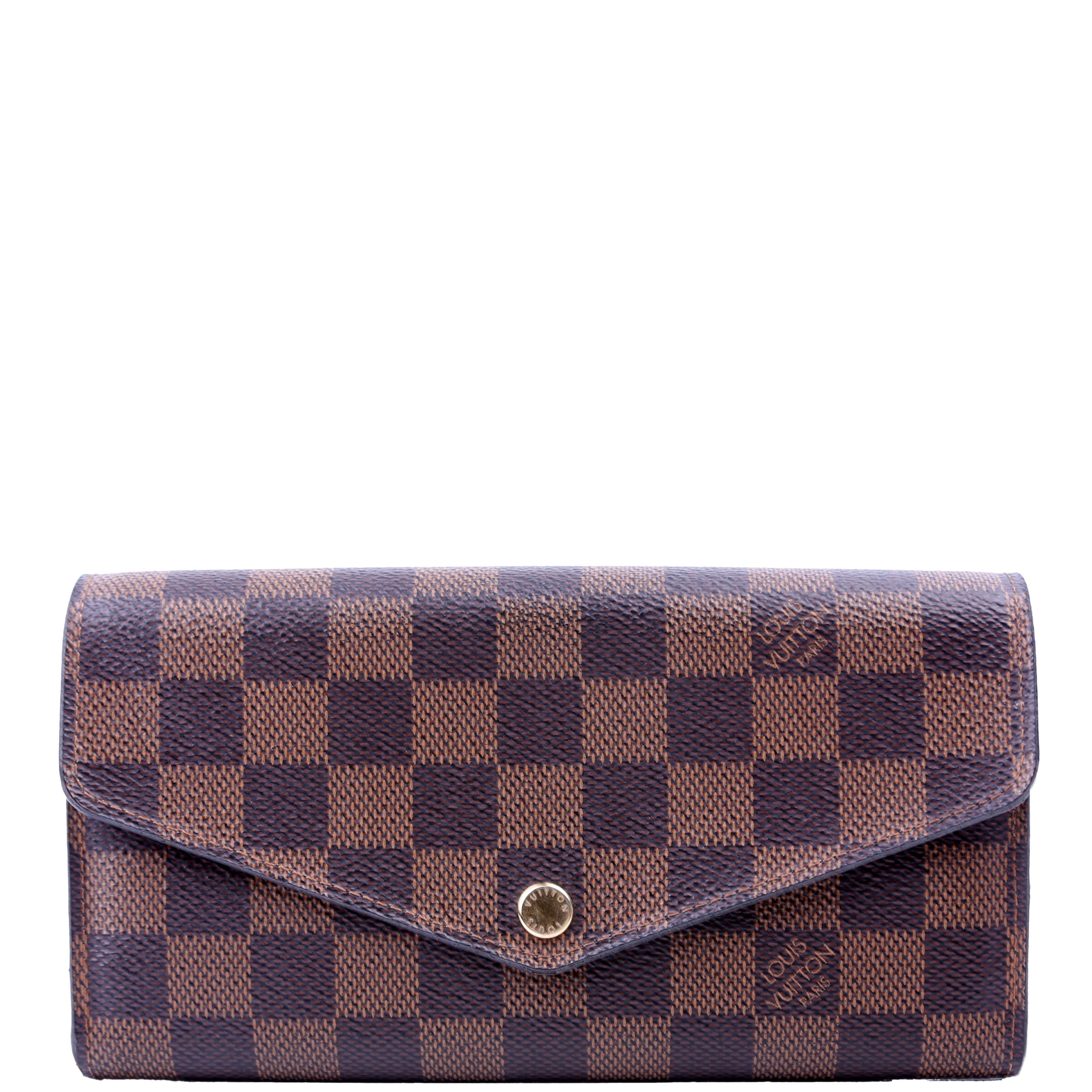 Louis Vuitton Sarah Wallet Damier Ebene Newer