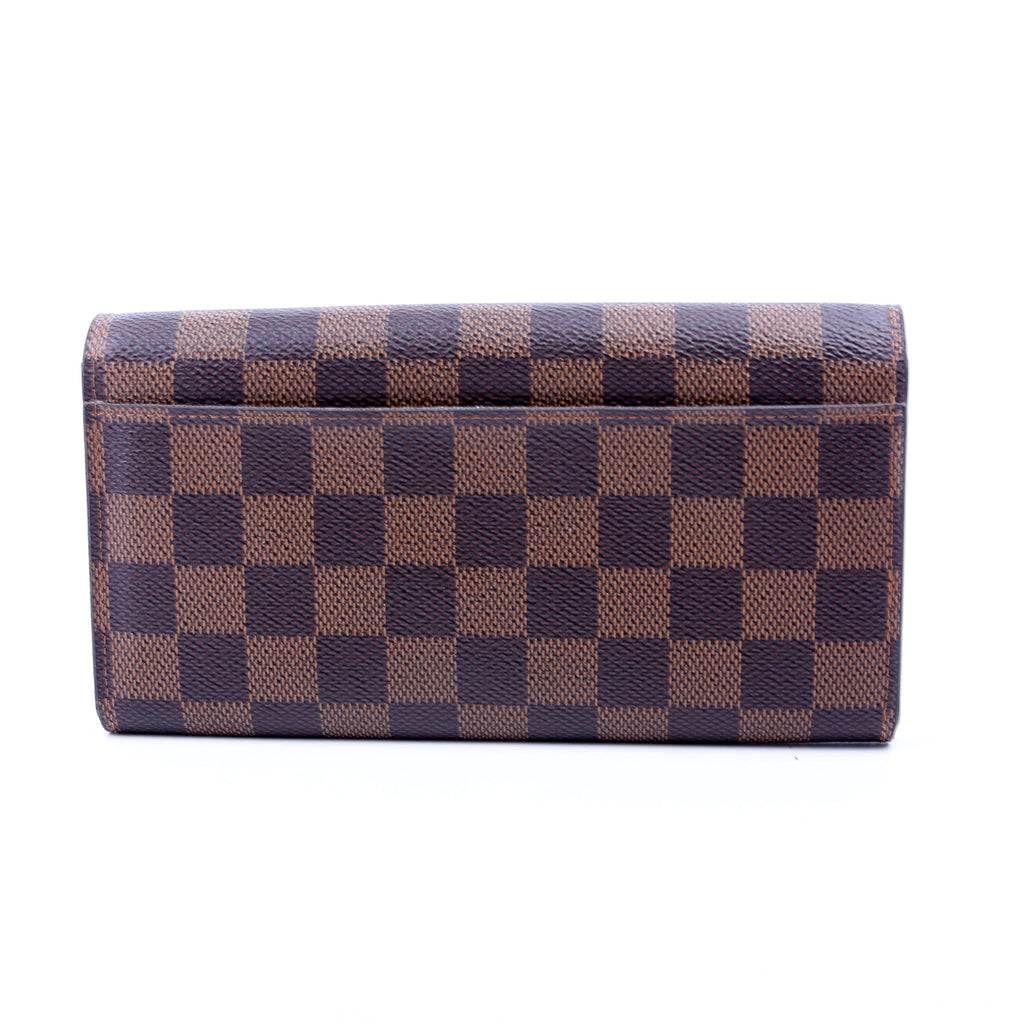 Louis Vuitton Sarah Wallet Damier Ebene Newer