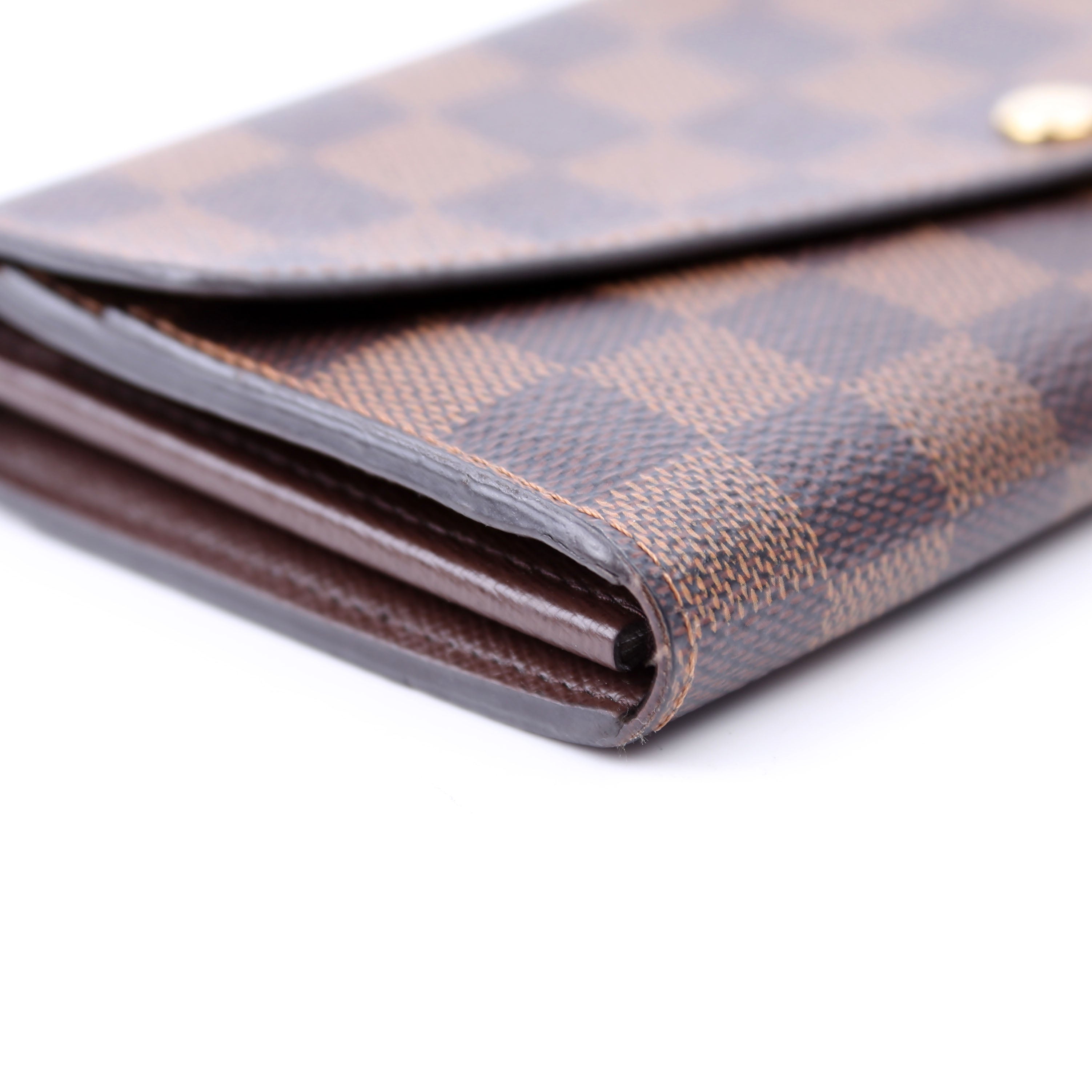 Louis Vuitton Sarah Wallet Damier Ebene Newer