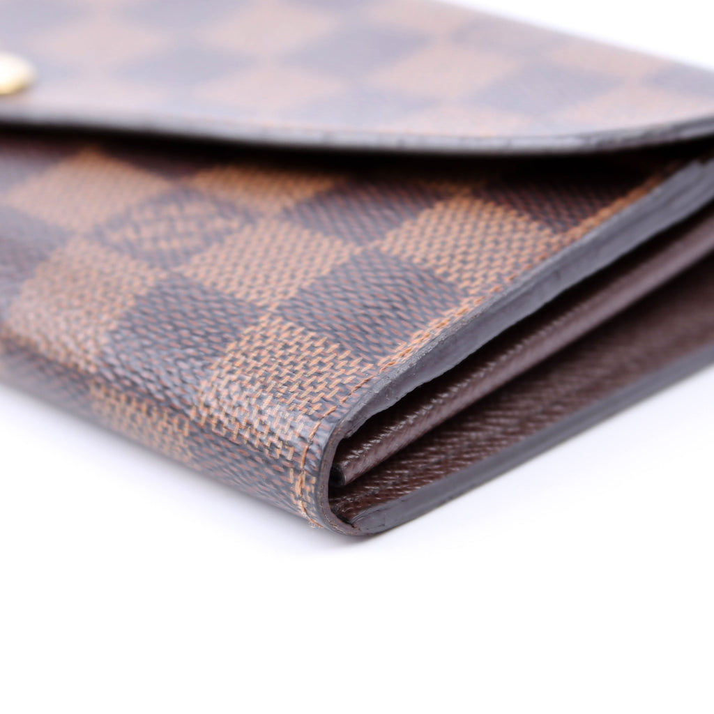 Louis Vuitton Sarah Wallet Damier Ebene Newer