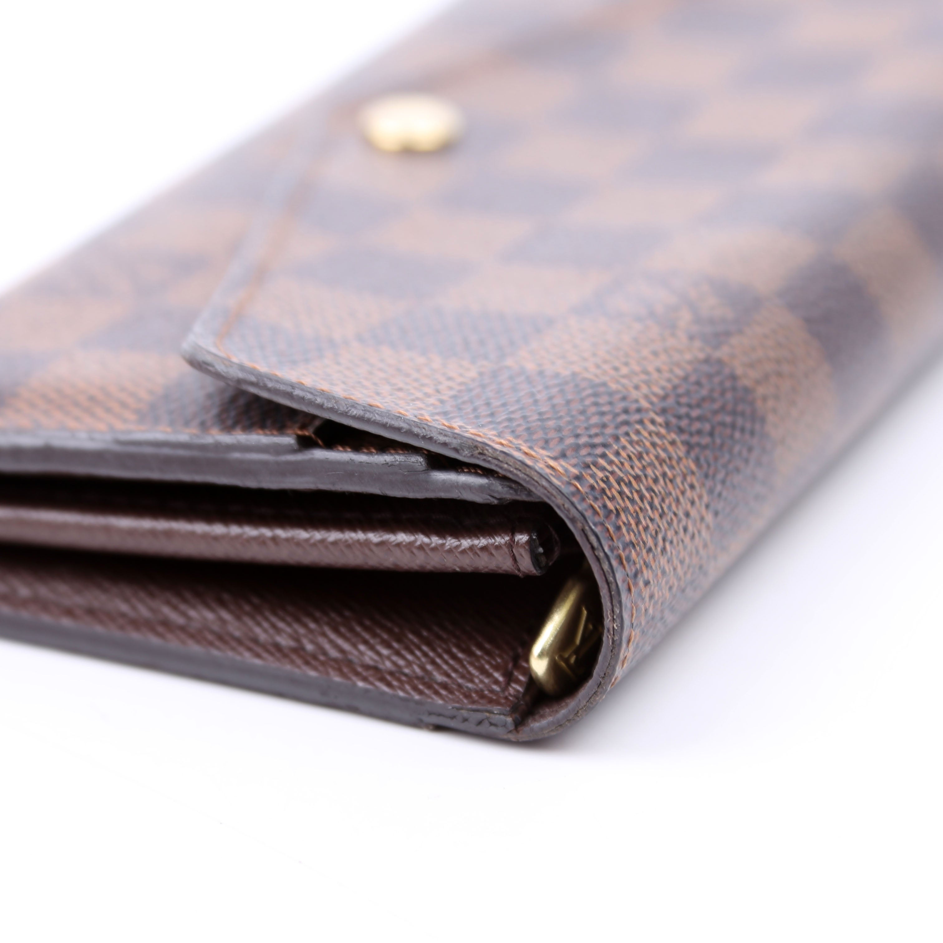 Louis Vuitton Sarah Wallet Damier Ebene Newer