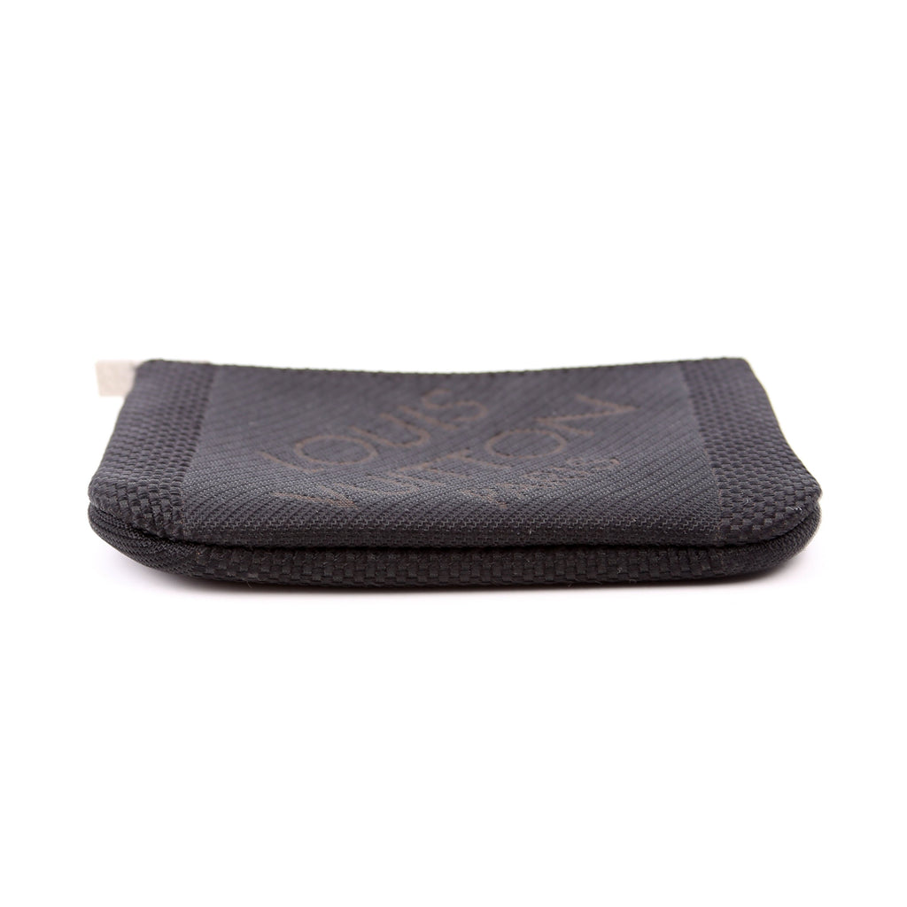 Louis Vuitton Key Pouch Damier Geant Black