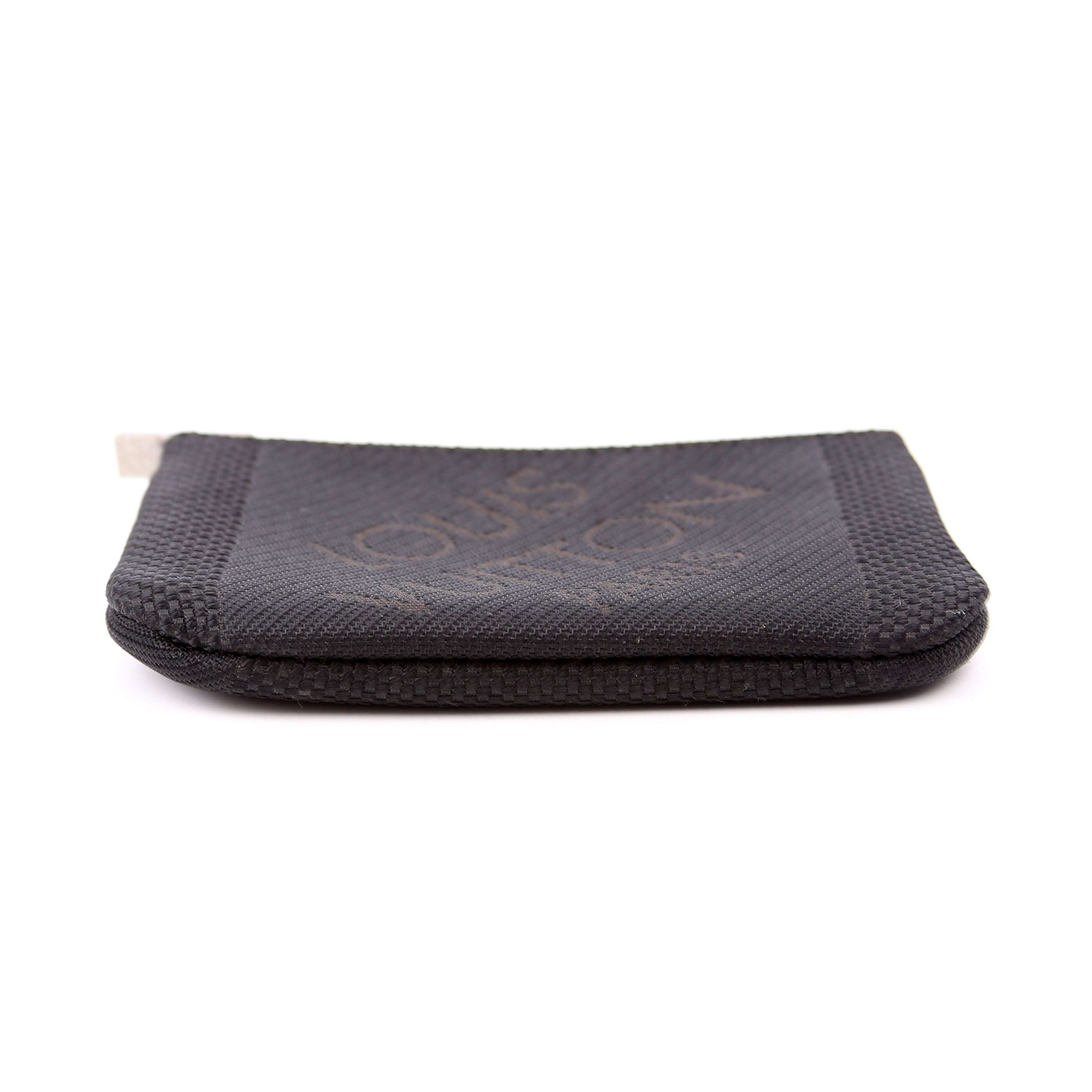 Louis Vuitton Key Pouch Damier Geant Black