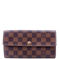 Louis Vuitton Sarah Wallet Damier Ebene