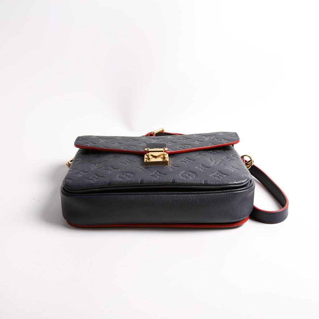 Louis Vuitton Pochette Metis Empreinte Navy