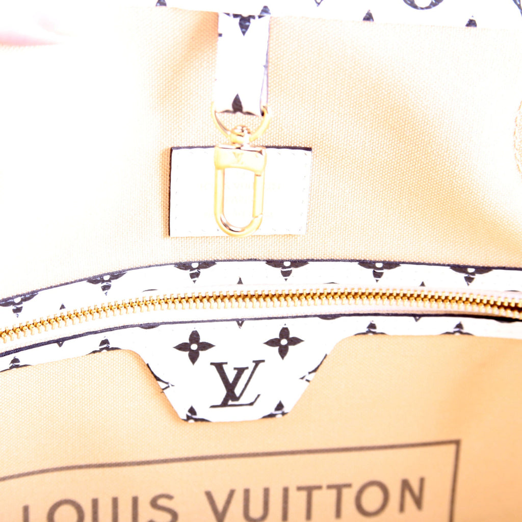 Louis Vuitton Neverfull With Wallet MM Giant Monogram Green/Beige