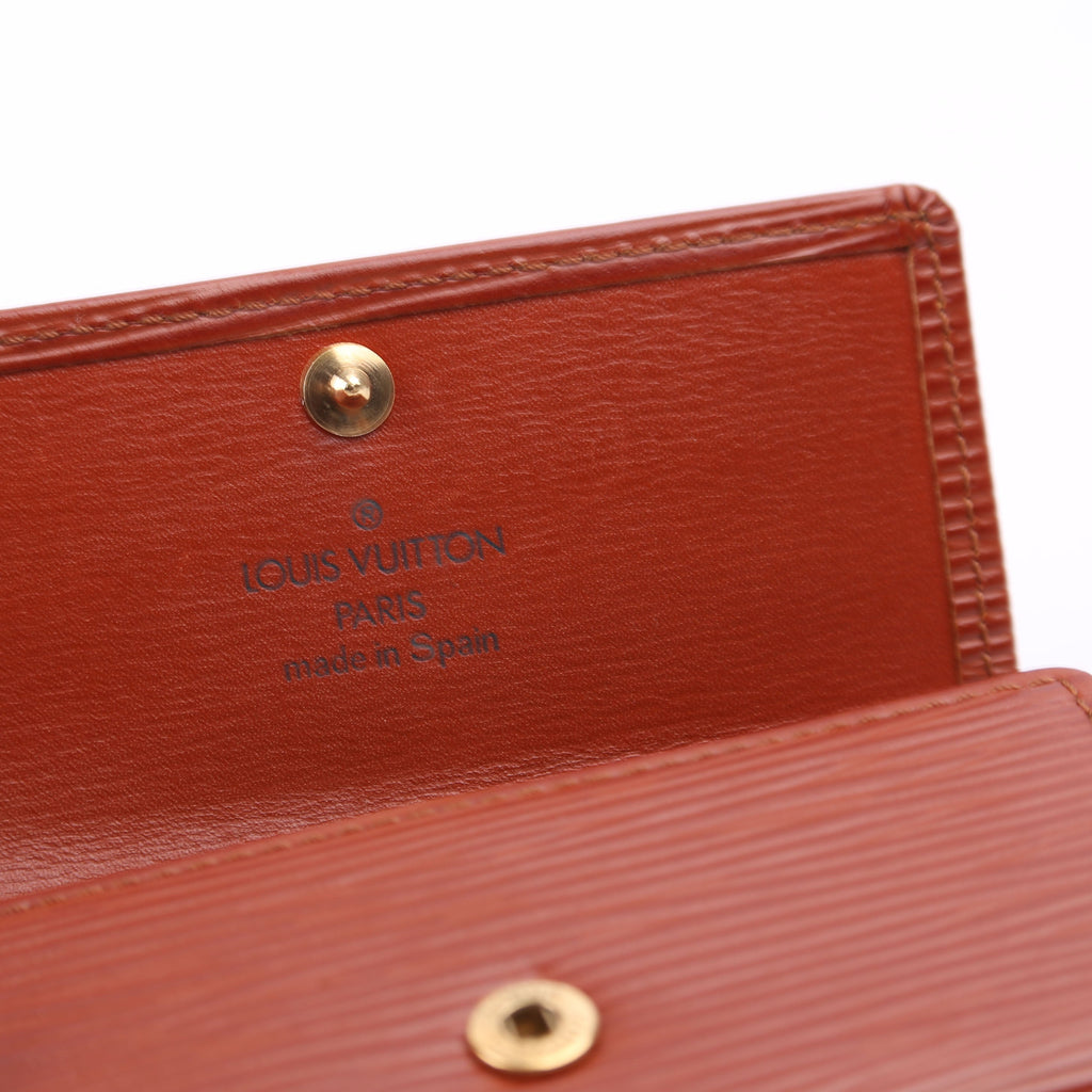 Louis Vuitton Multicles 4 Epi Brown